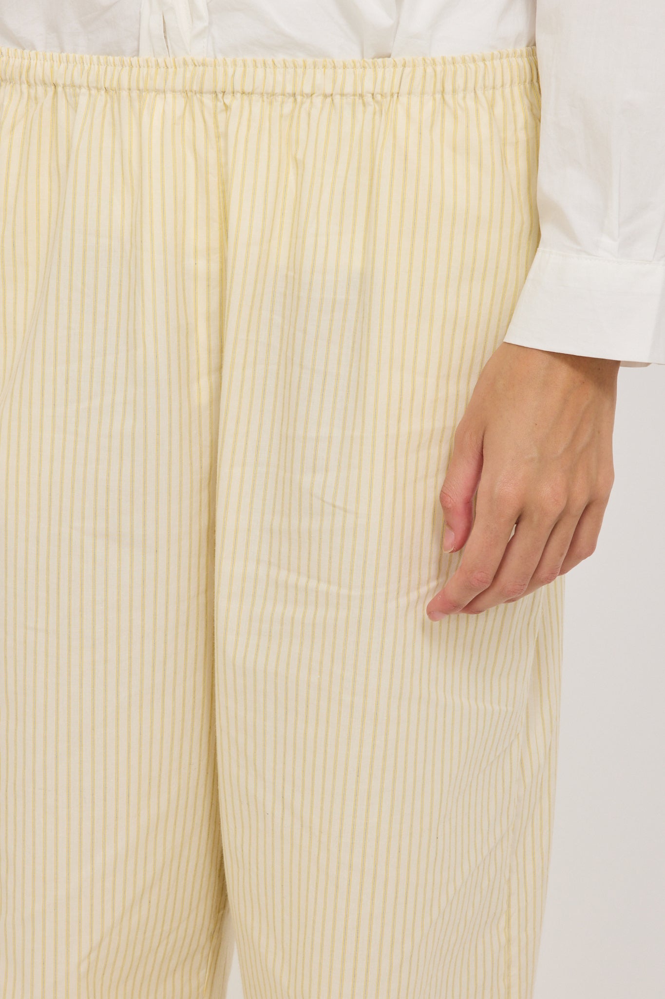 Ease Trouser Butter Stripe