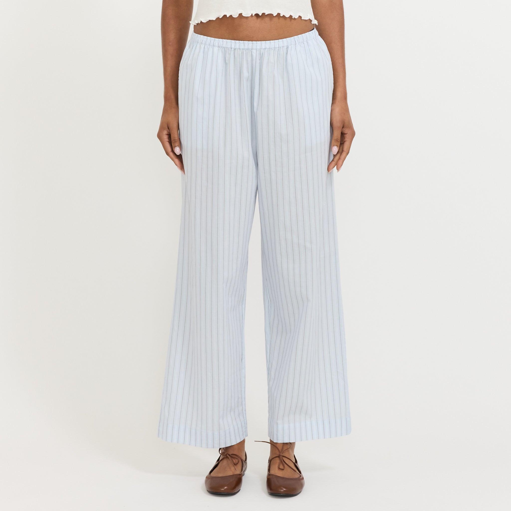 Ease Trouser Mineral Stripe
