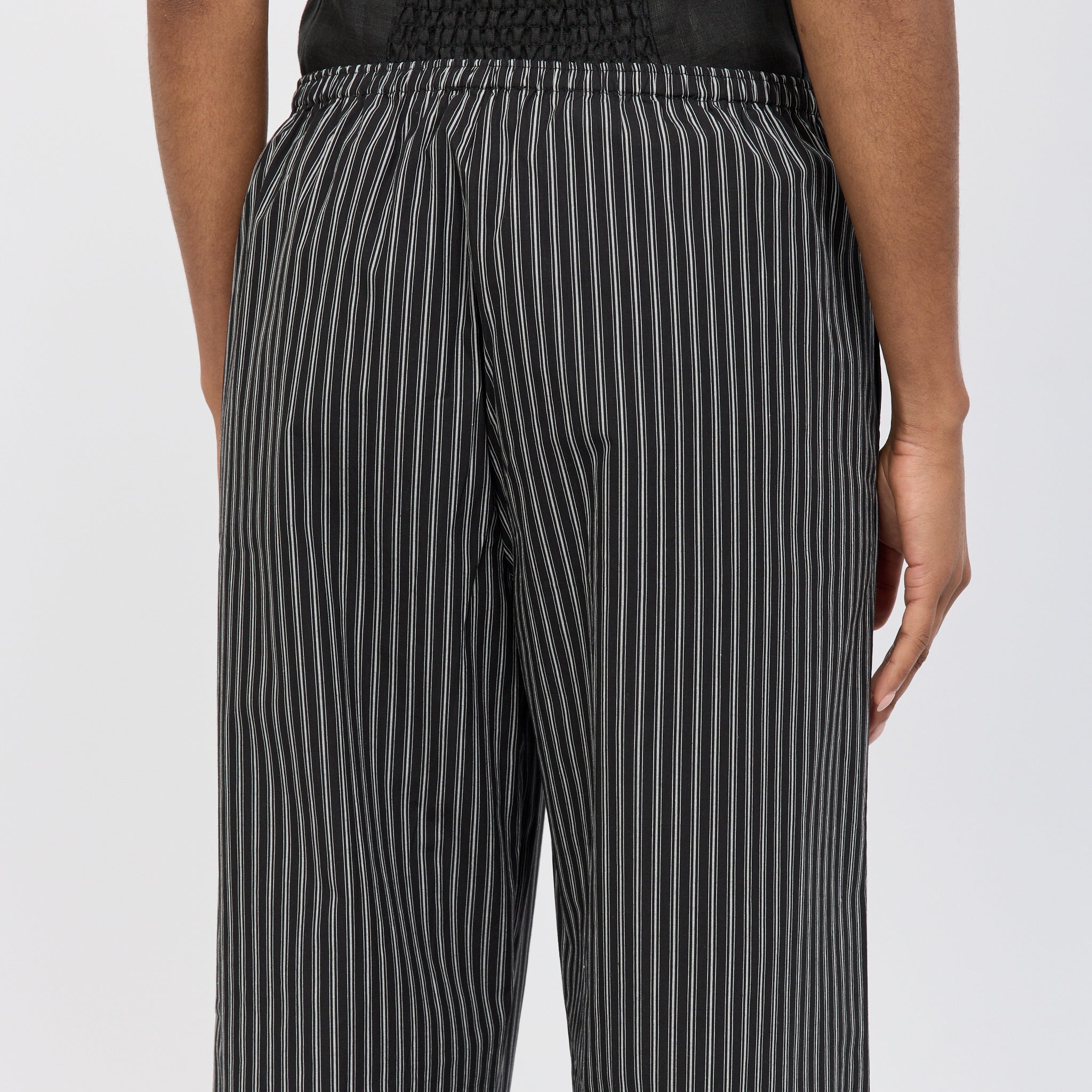 Ease Trouser Mono Stripe