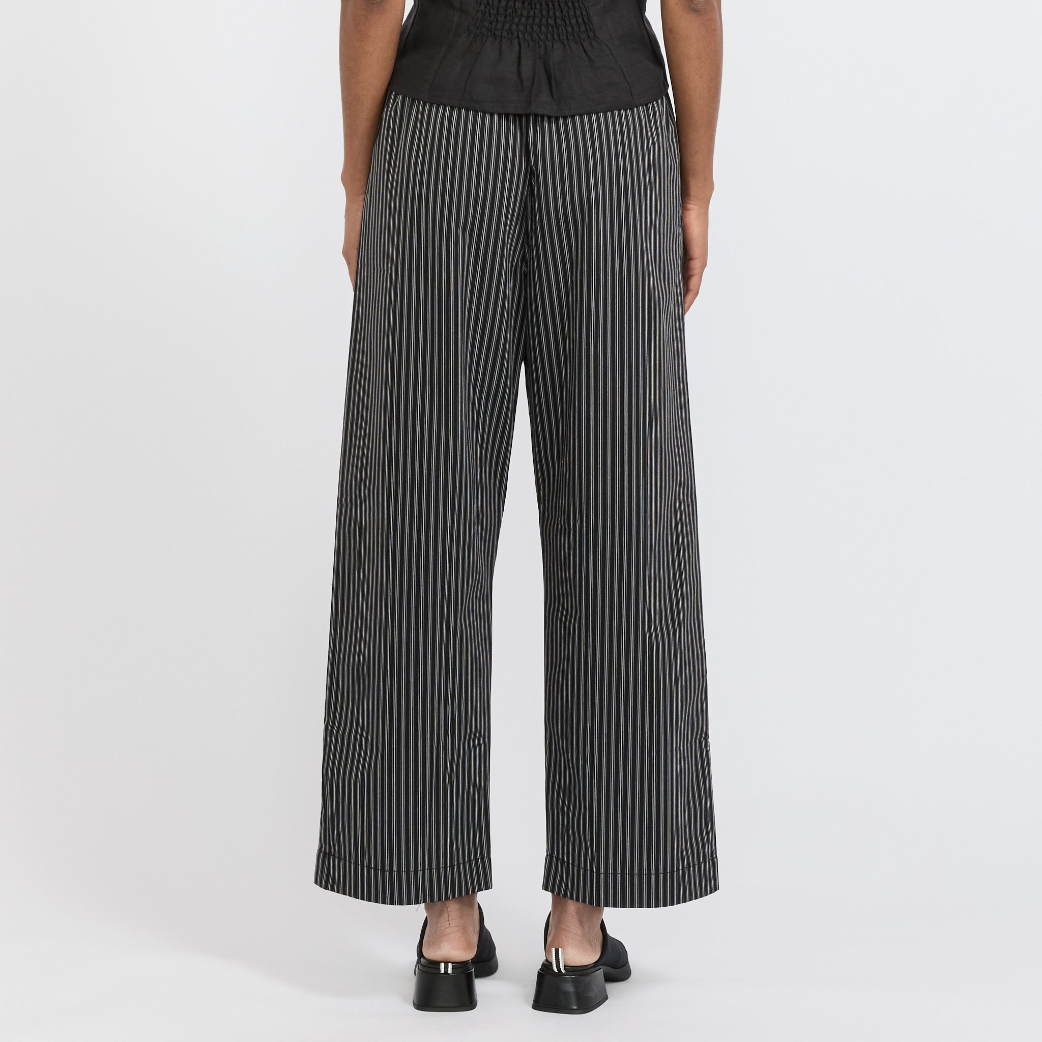 Ease Trouser Mono Stripe
