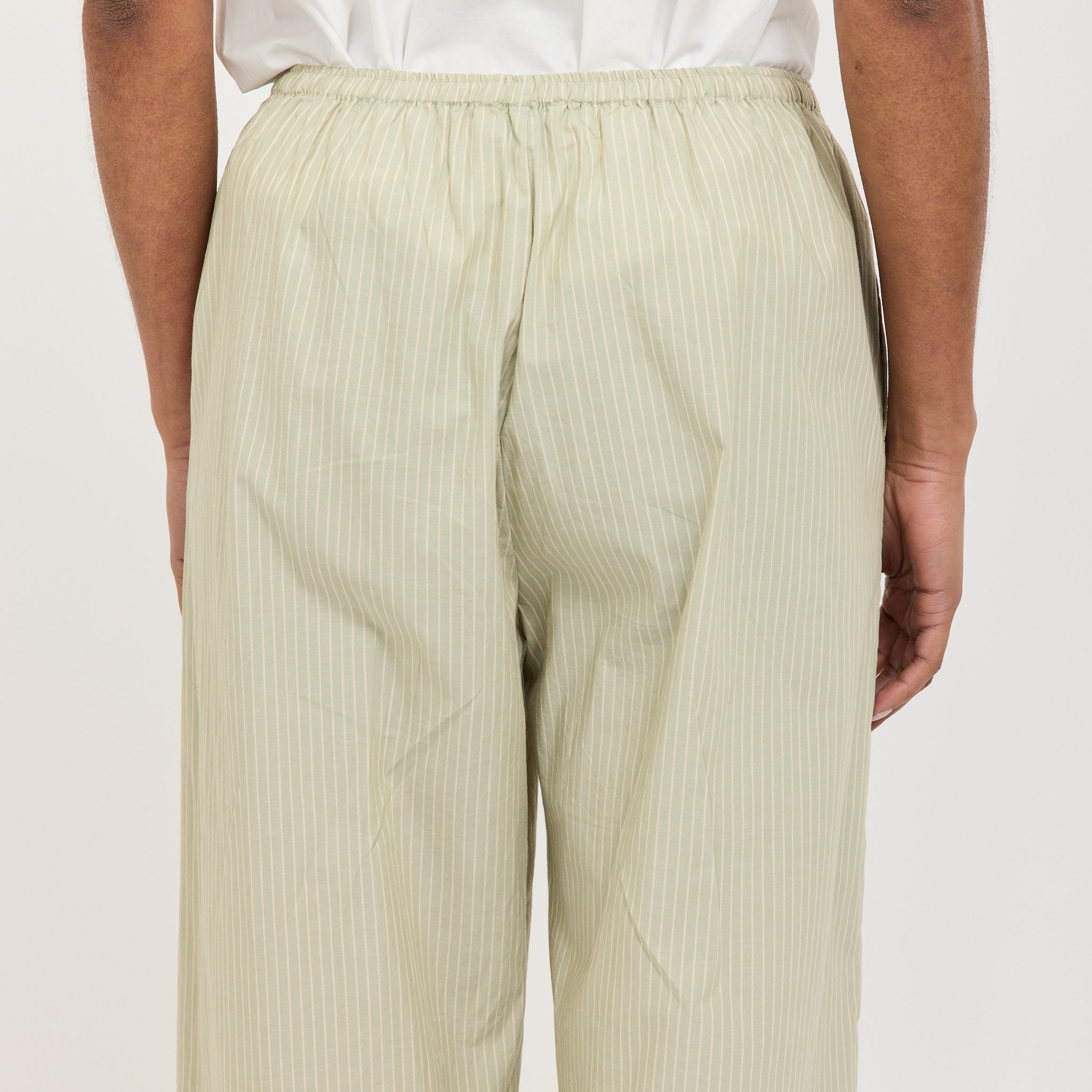Ease Trouser Pistachio Stripe