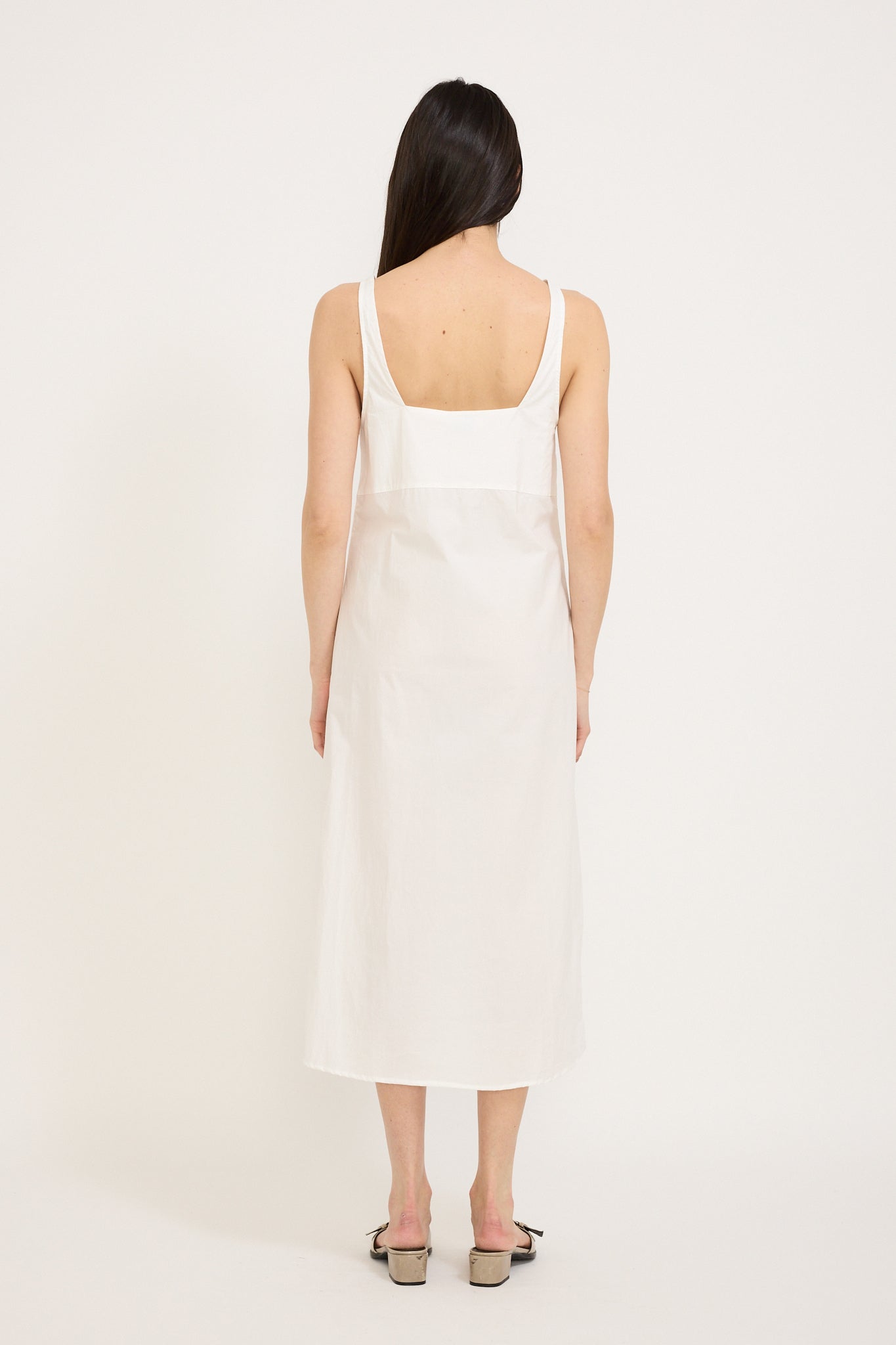 Deiji Studios | Eyelet Dress White | Maplestore