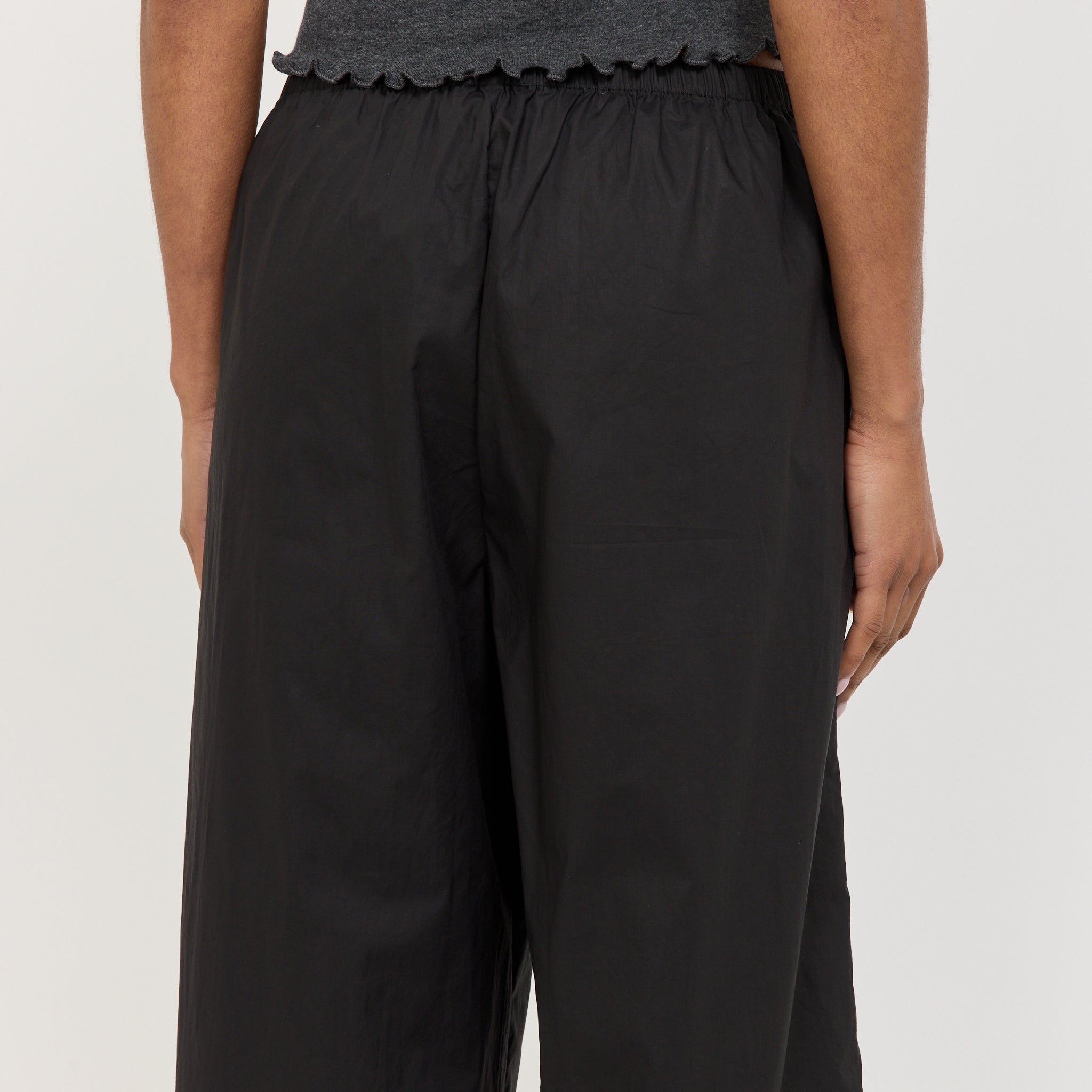 Flounce Pant Black
