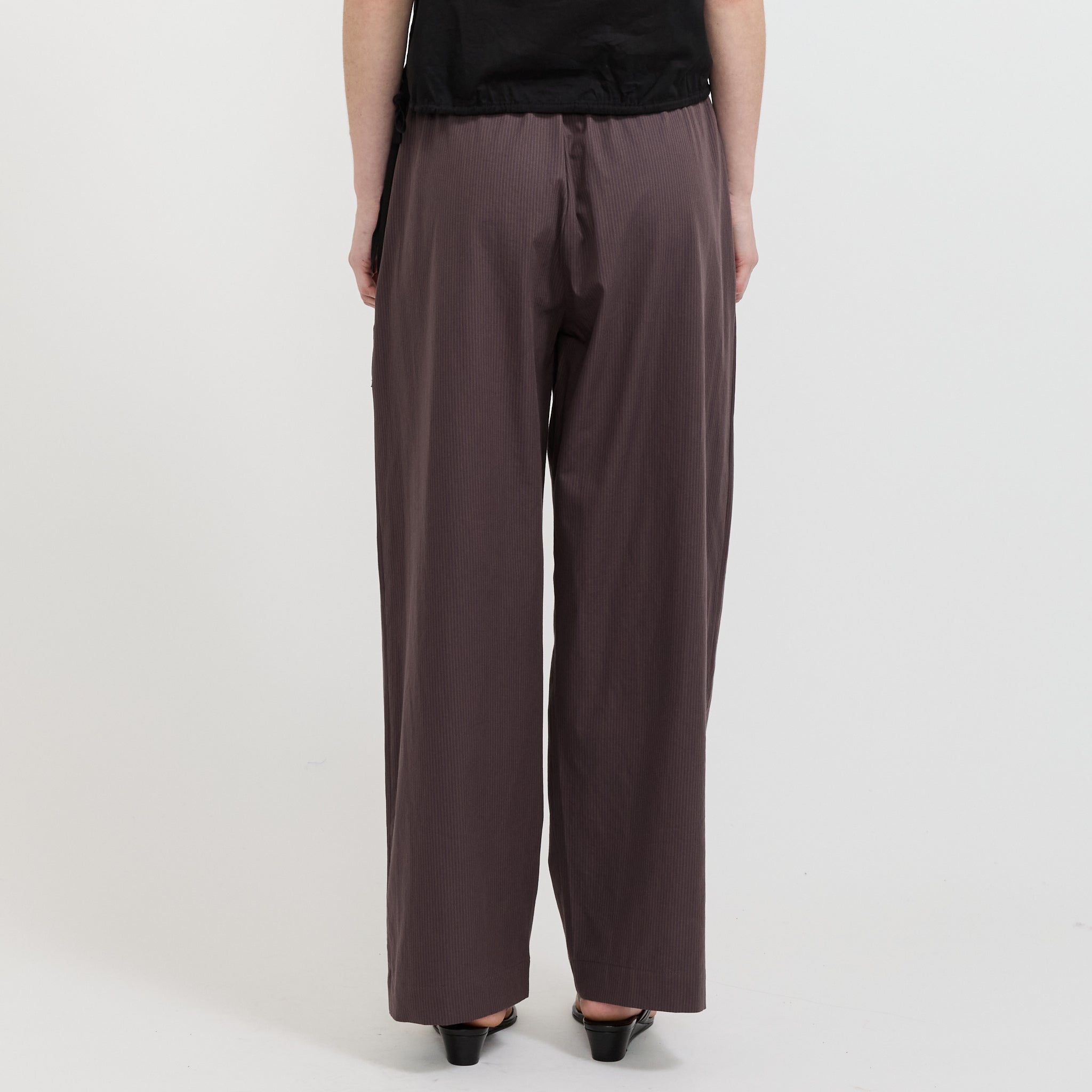 Loop Pant Mulberry Stripe