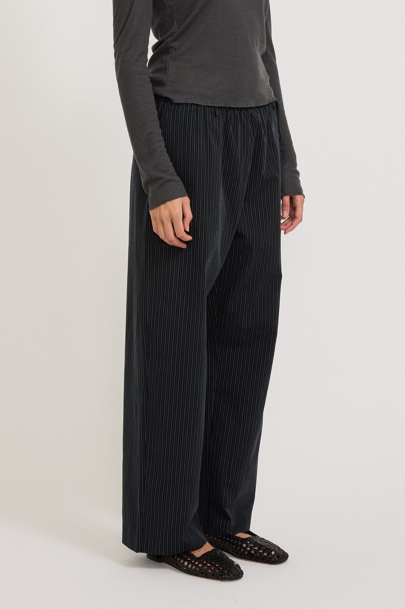 Loop Pant Ink Butter Stripe