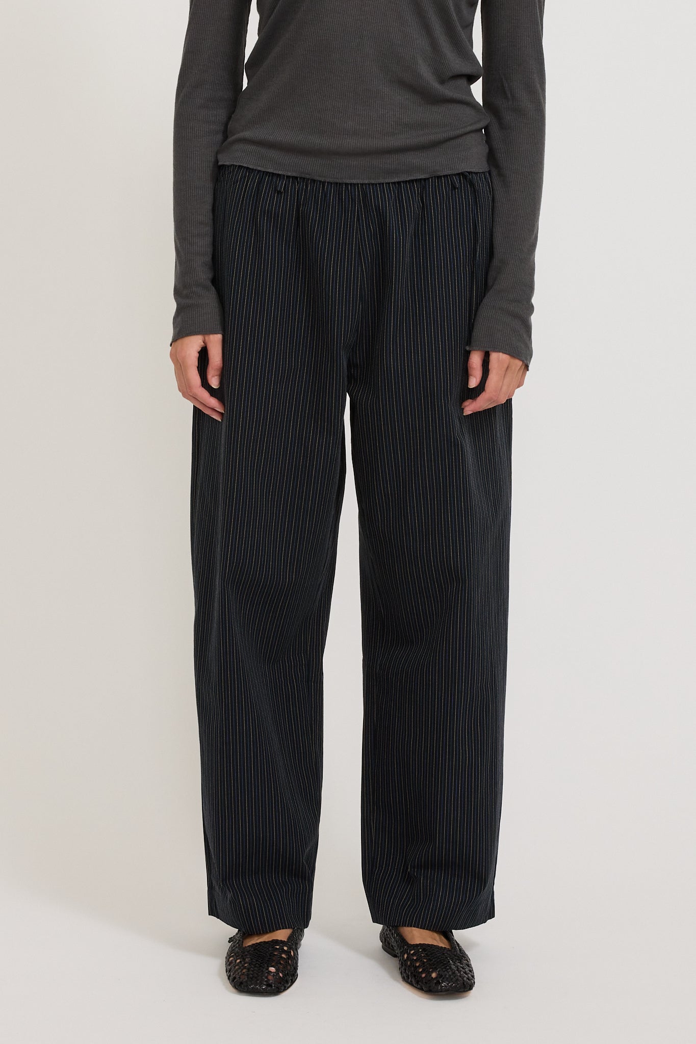 Loop Pant Ink Butter Stripe