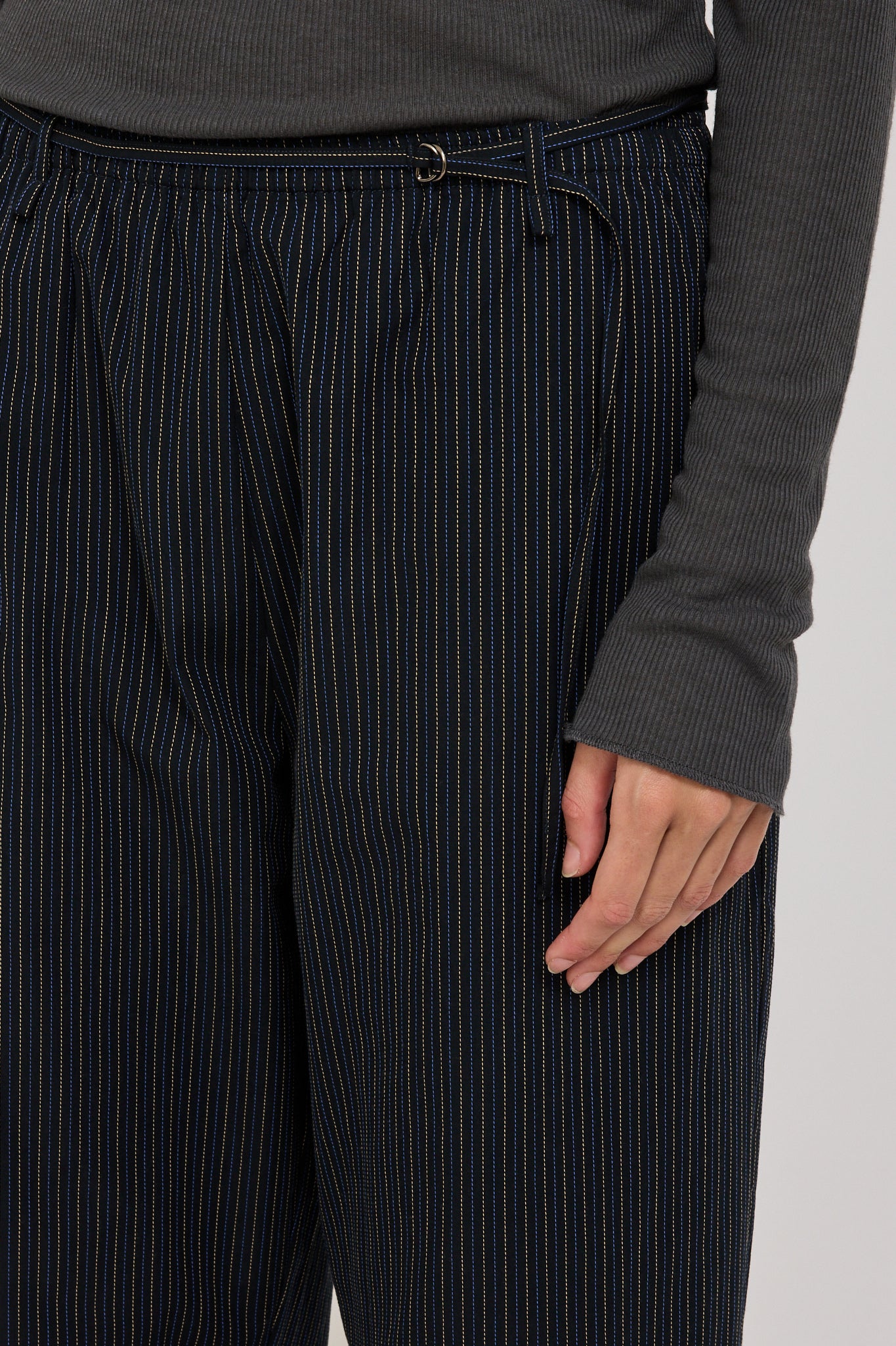 Loop Pant Ink Butter Stripe