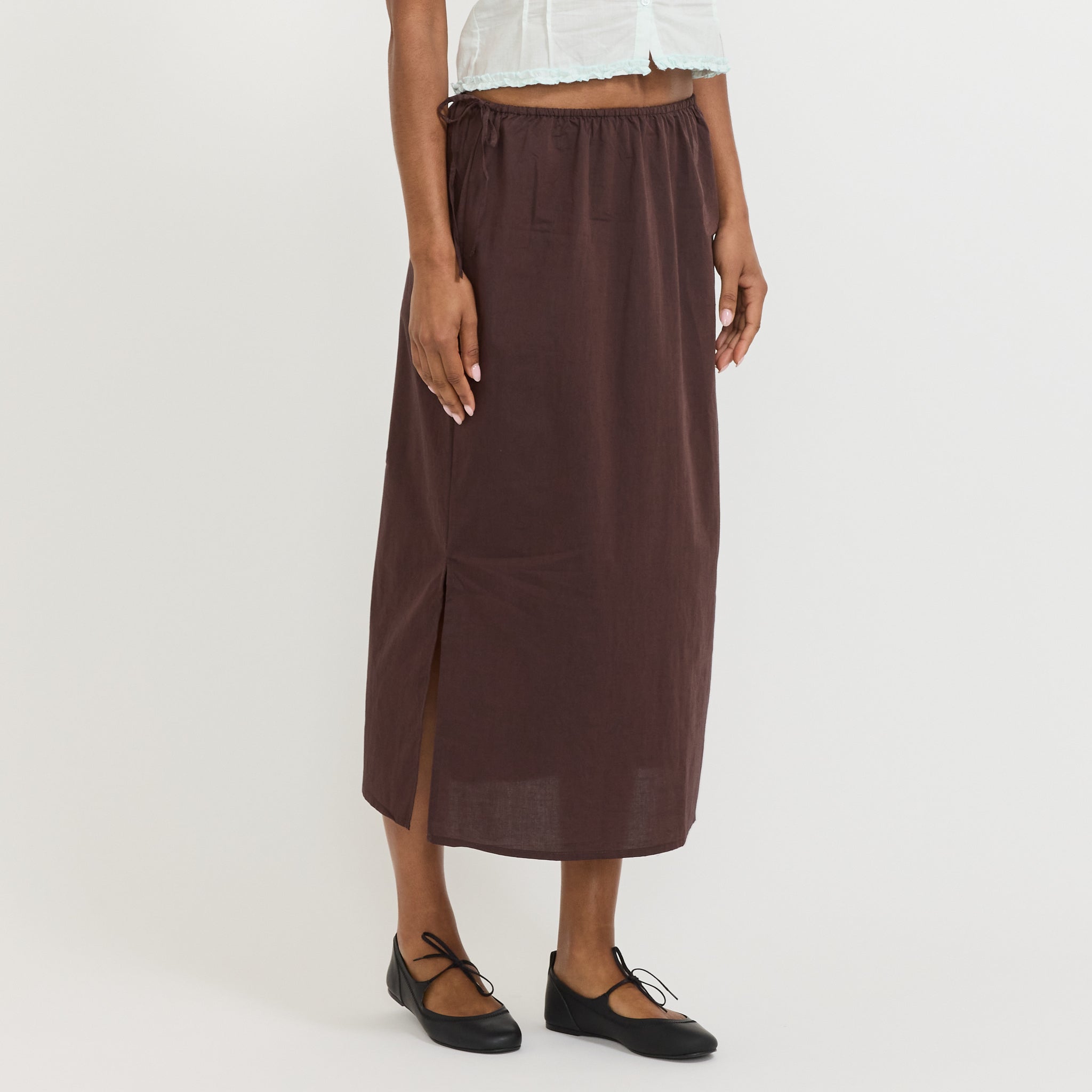 Mid Day Skirt Umber