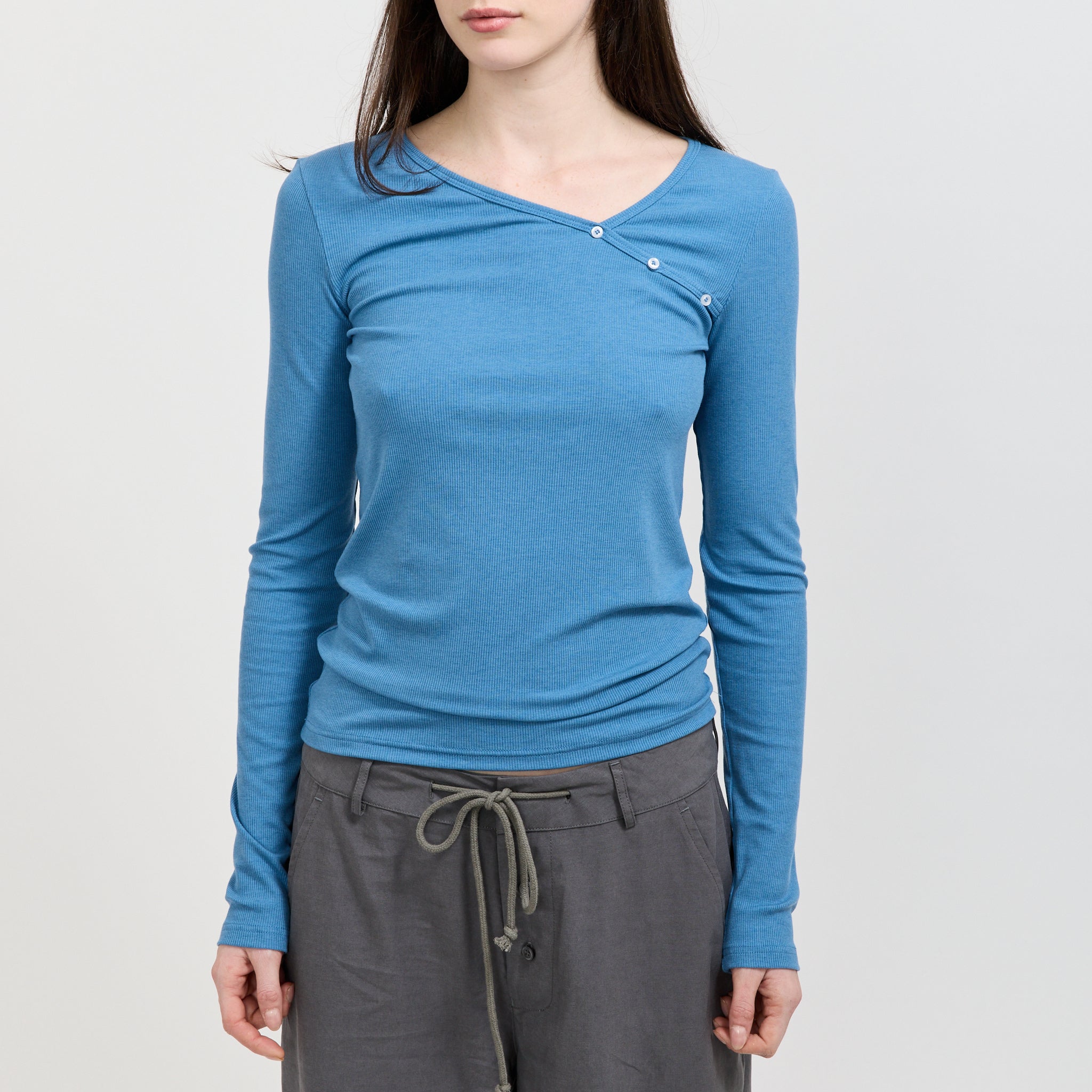 Multi Button Top Aqua