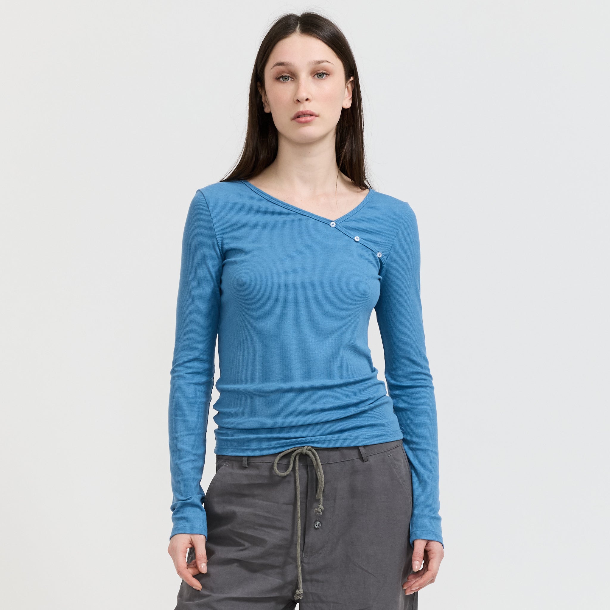 Multi Button Top Aqua