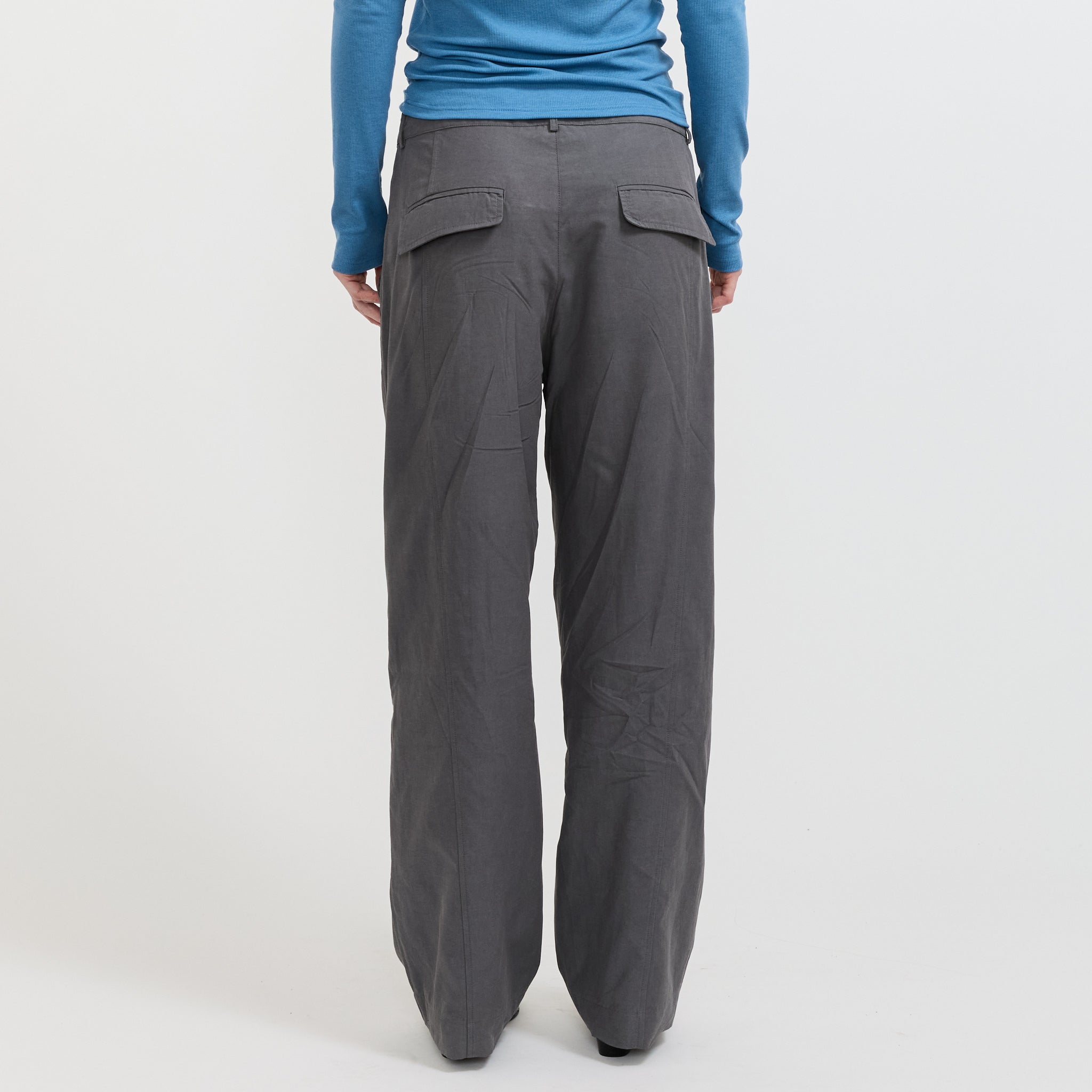 Panel Leg Pant Charcoal