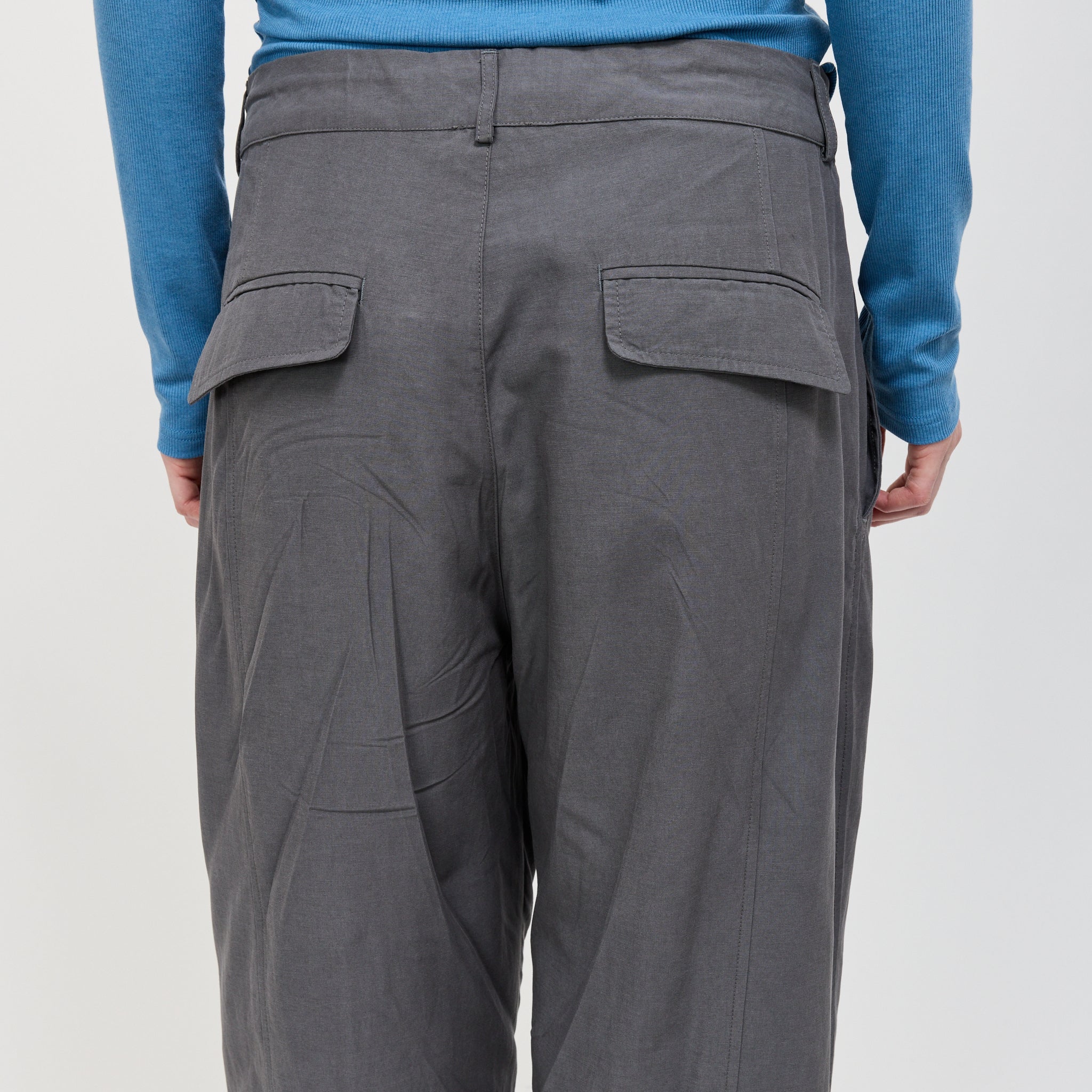 Panel Leg Pant Charcoal