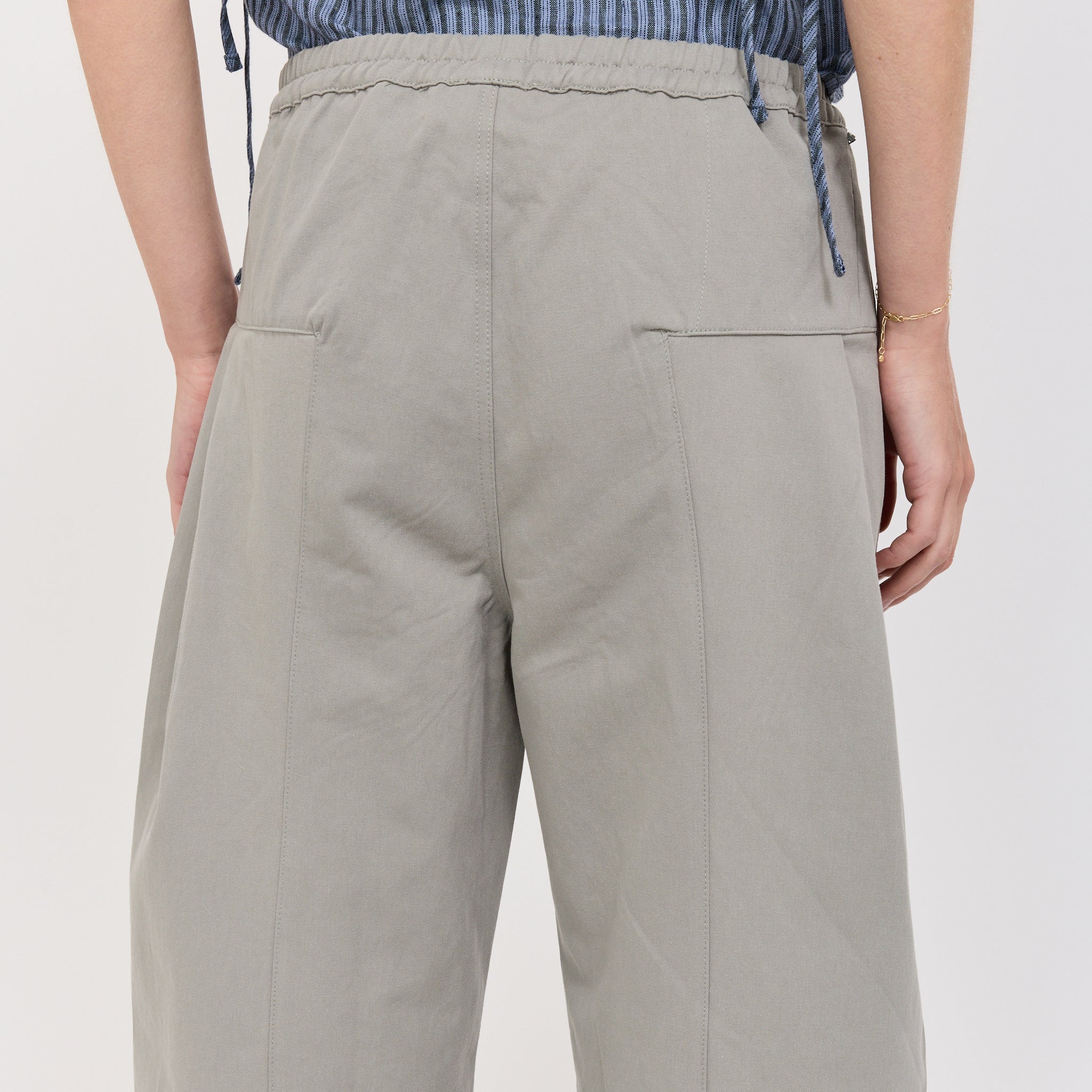 Deiji Studios | Pleat Pant Sage Grey | Maplestore