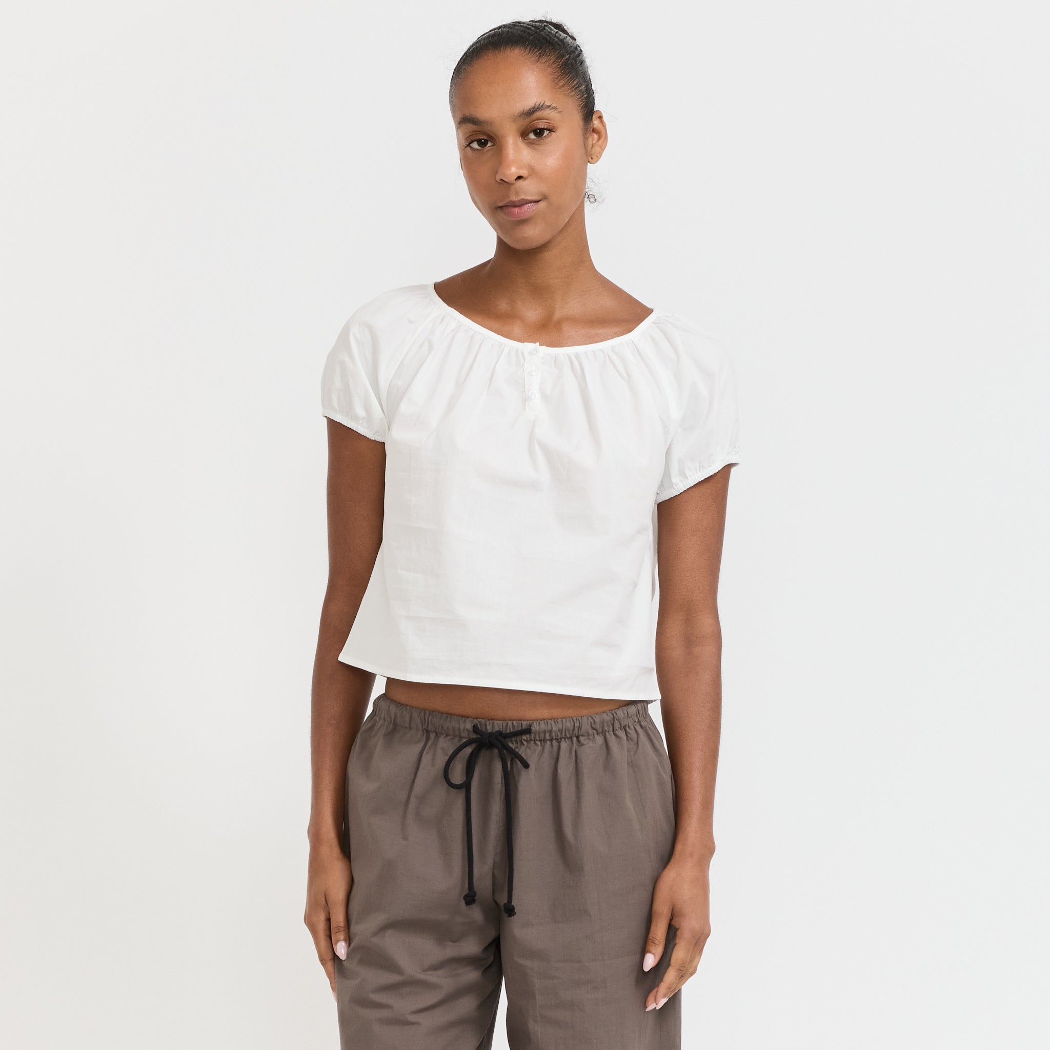 Deiji Studios | Poplin T-Shirt White | Maplestore