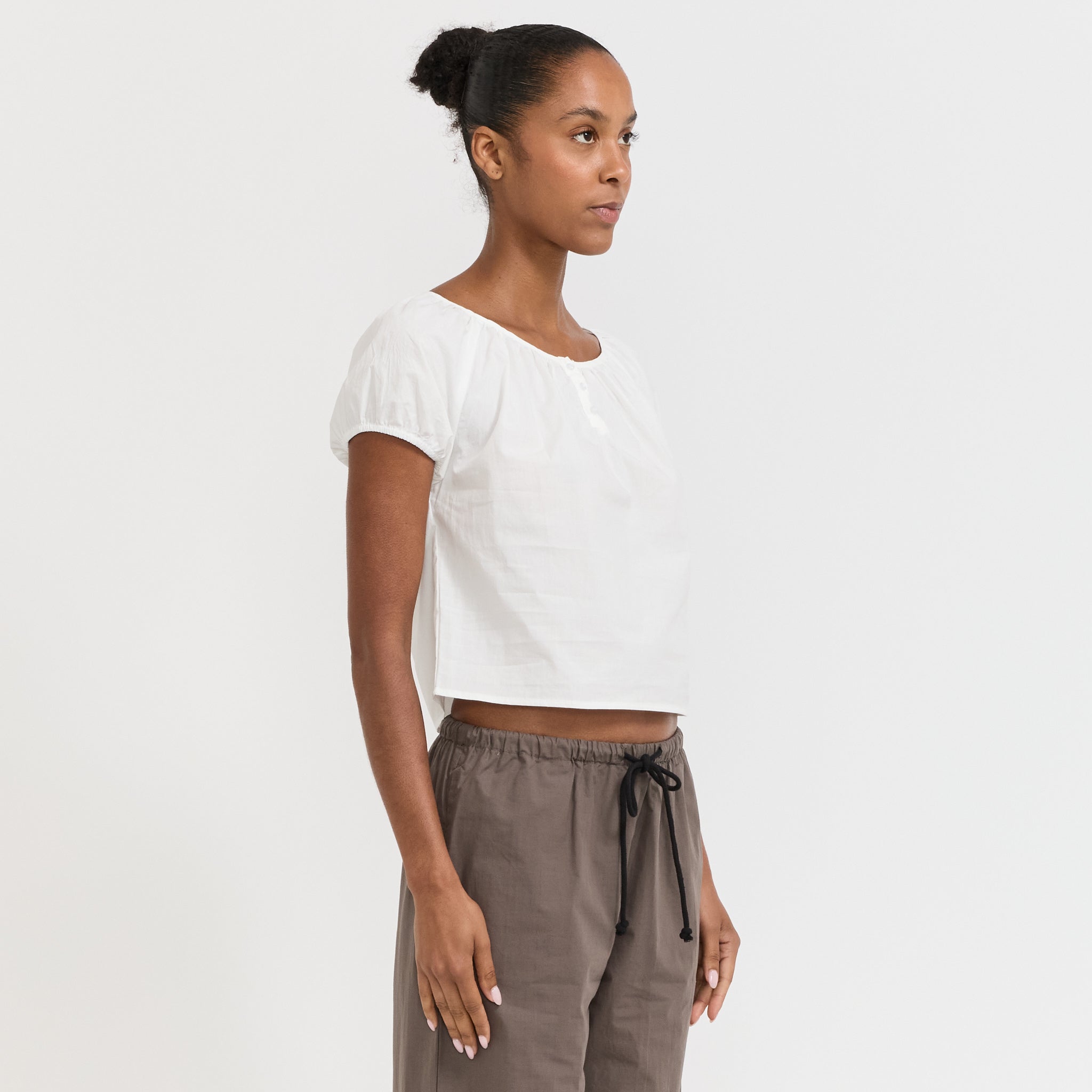 Deiji Studios | Poplin T-Shirt White | Maplestore