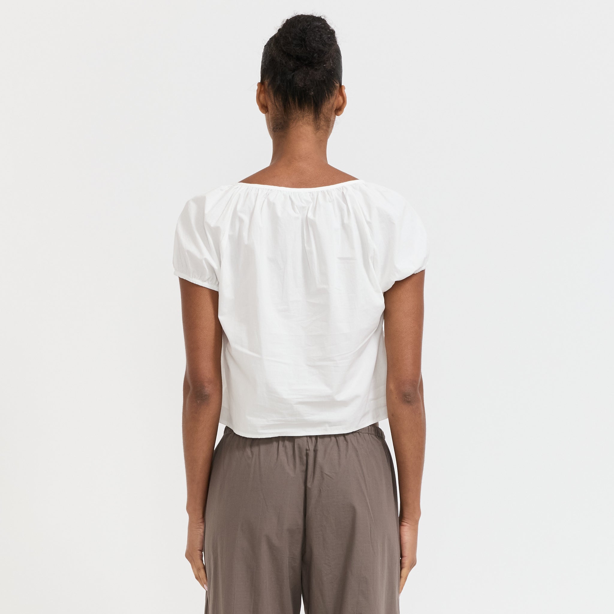 Deiji Studios | Poplin T-Shirt White | Maplestore