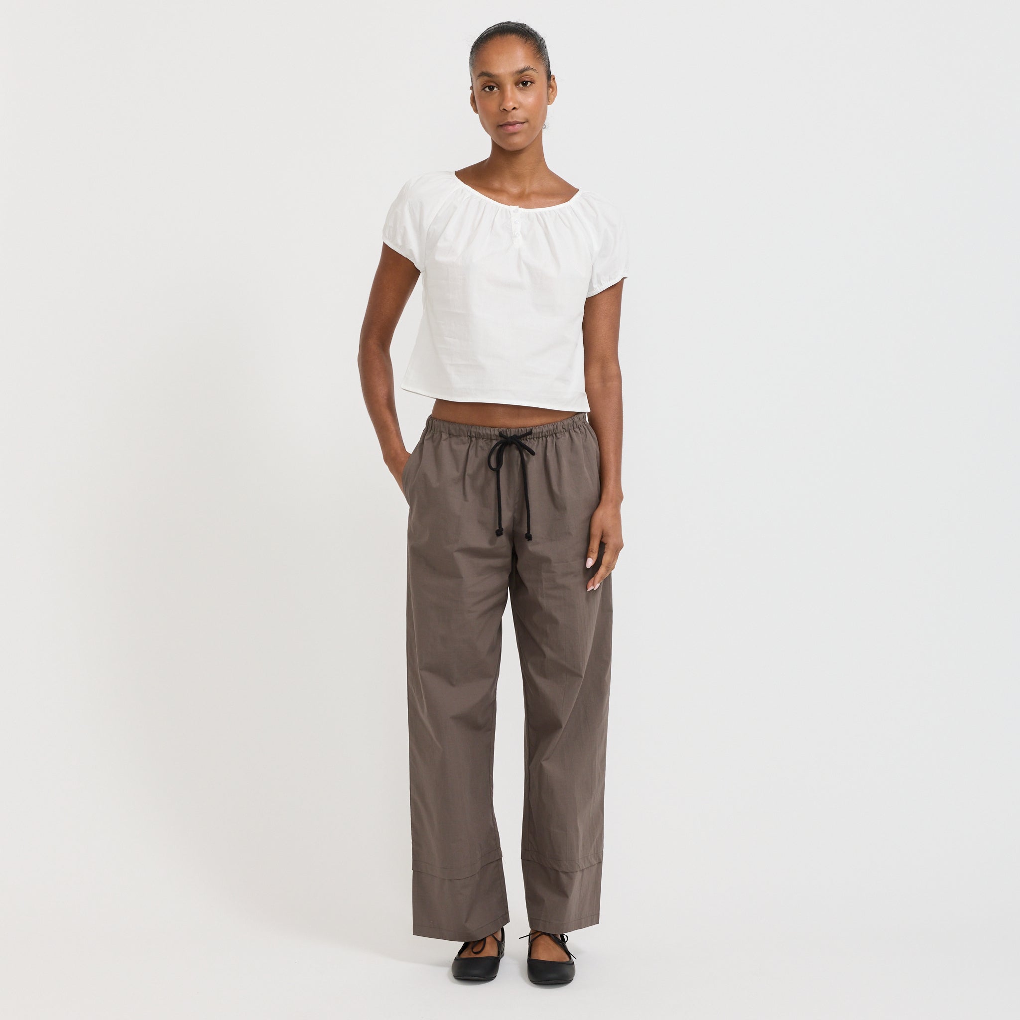 Deiji Studios | Poplin T-Shirt White | Maplestore