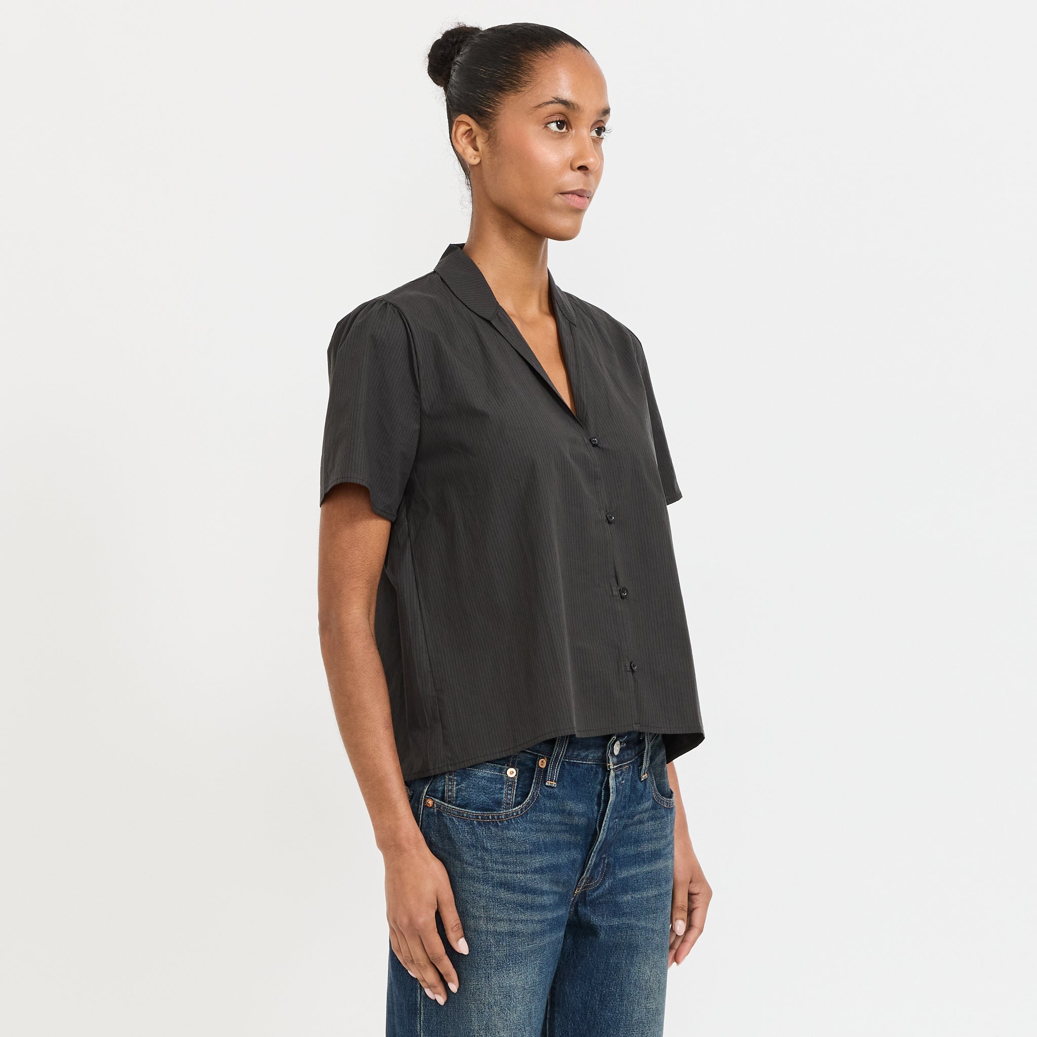 Sails Top Black Stripe