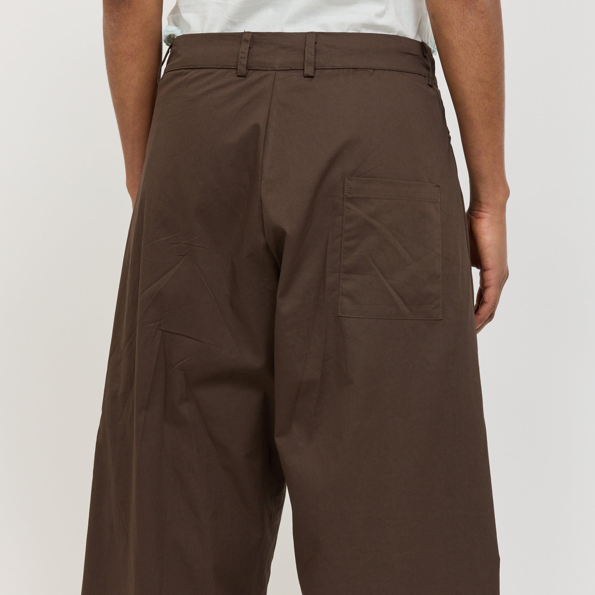 Tab Pant Brown