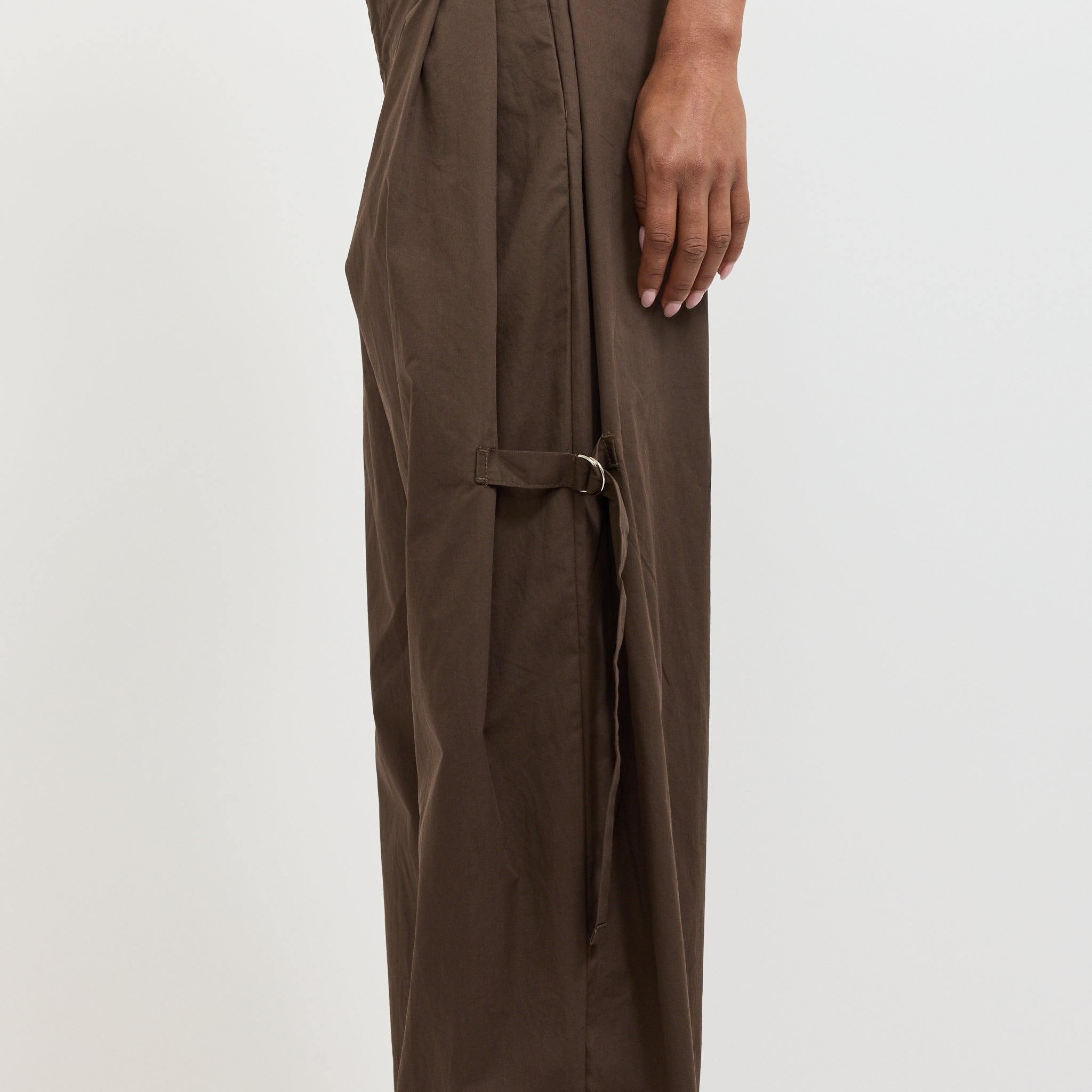 Tab Pant Brown