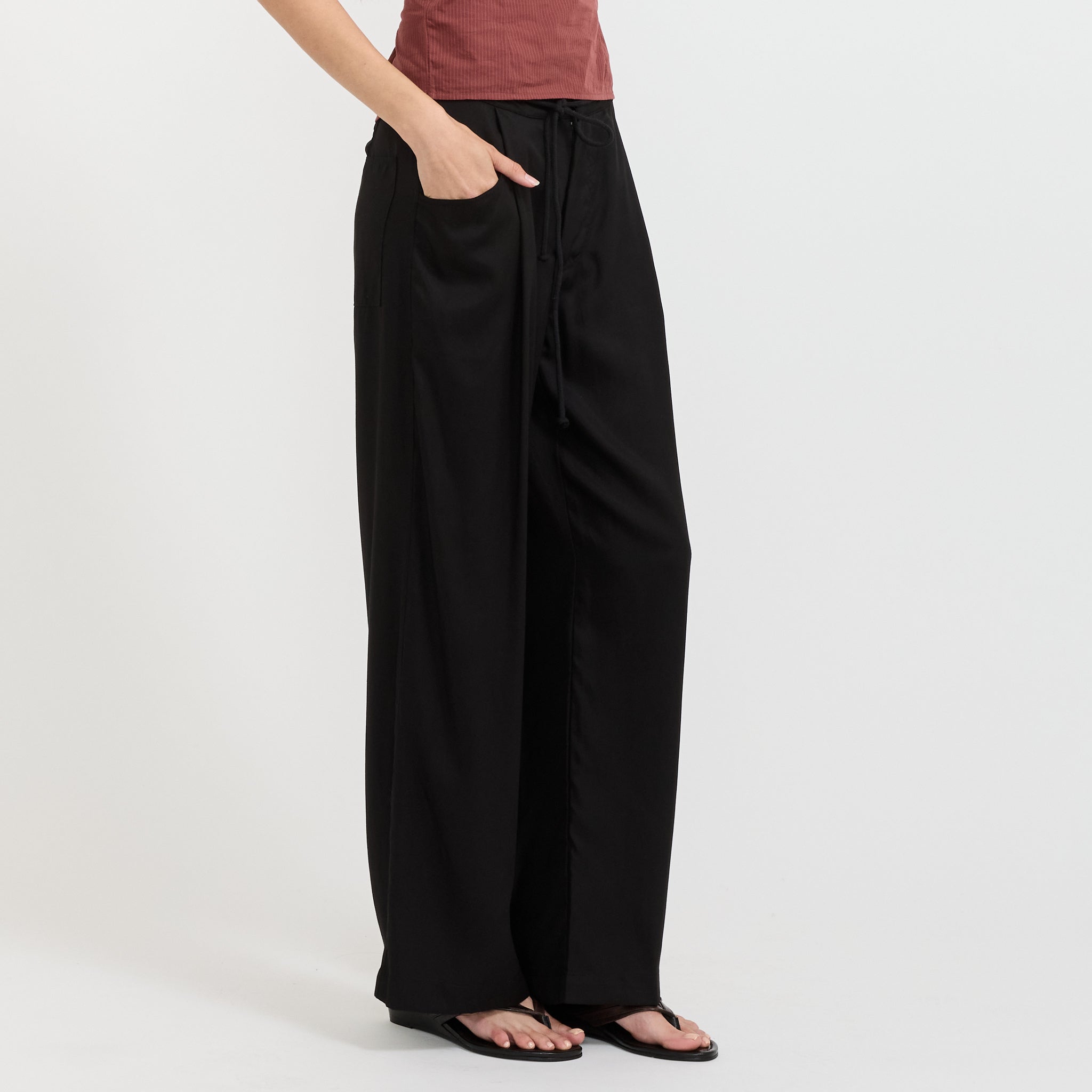 Tencel Pant Black
