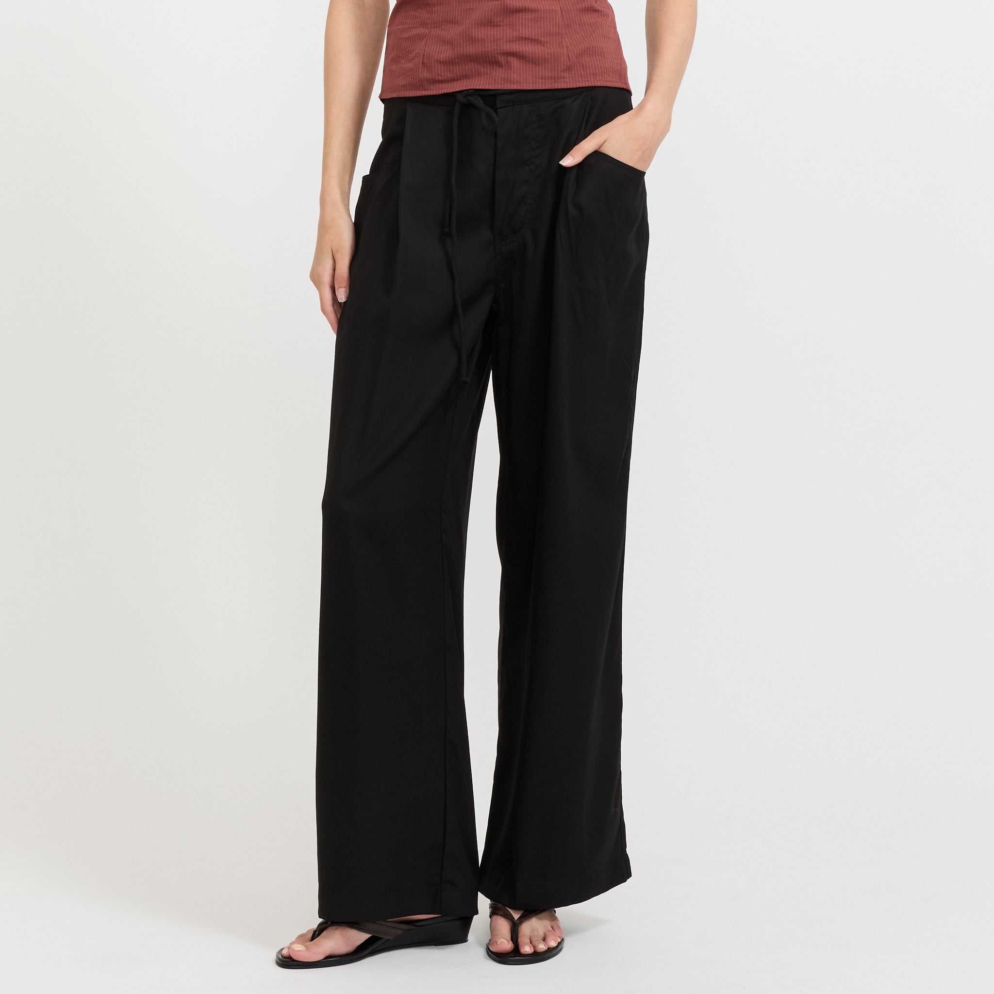 Tencel Pant Black