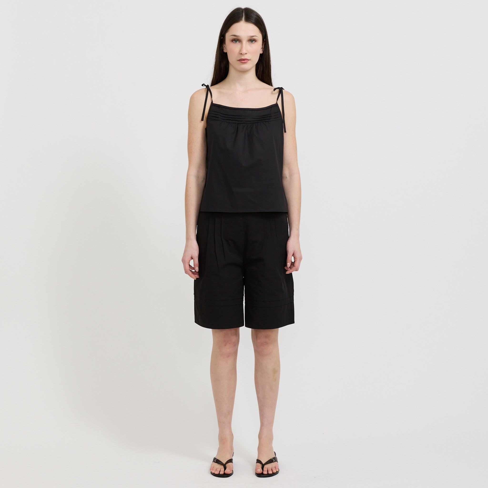 Tied Cami Black