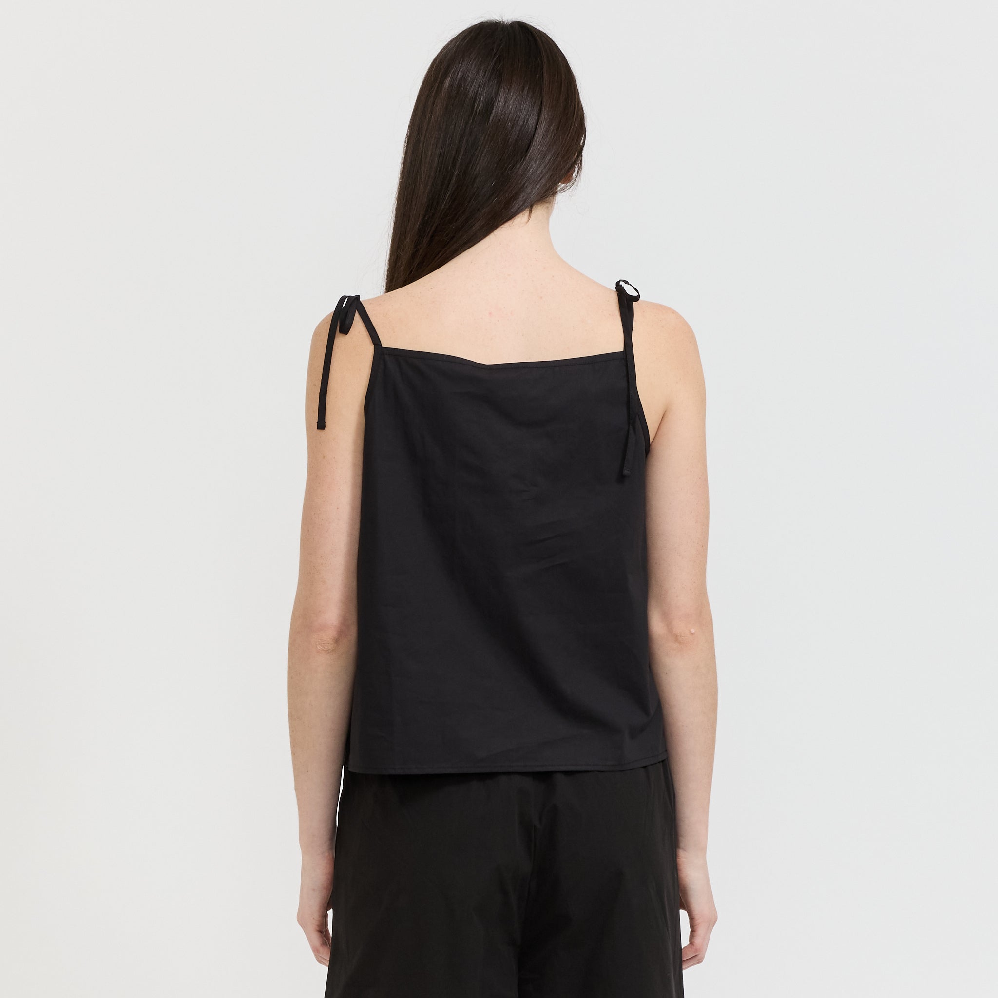 Tied Cami Black