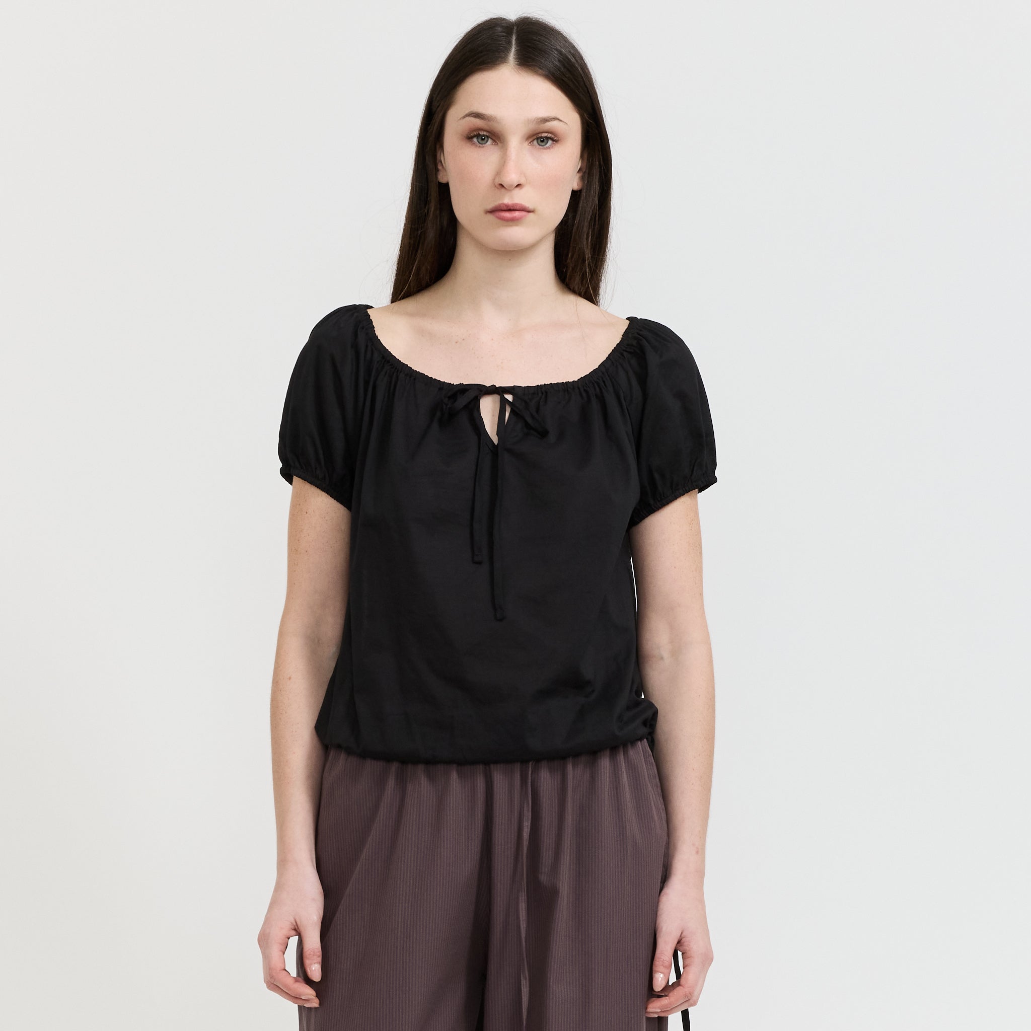 Tie Top Black
