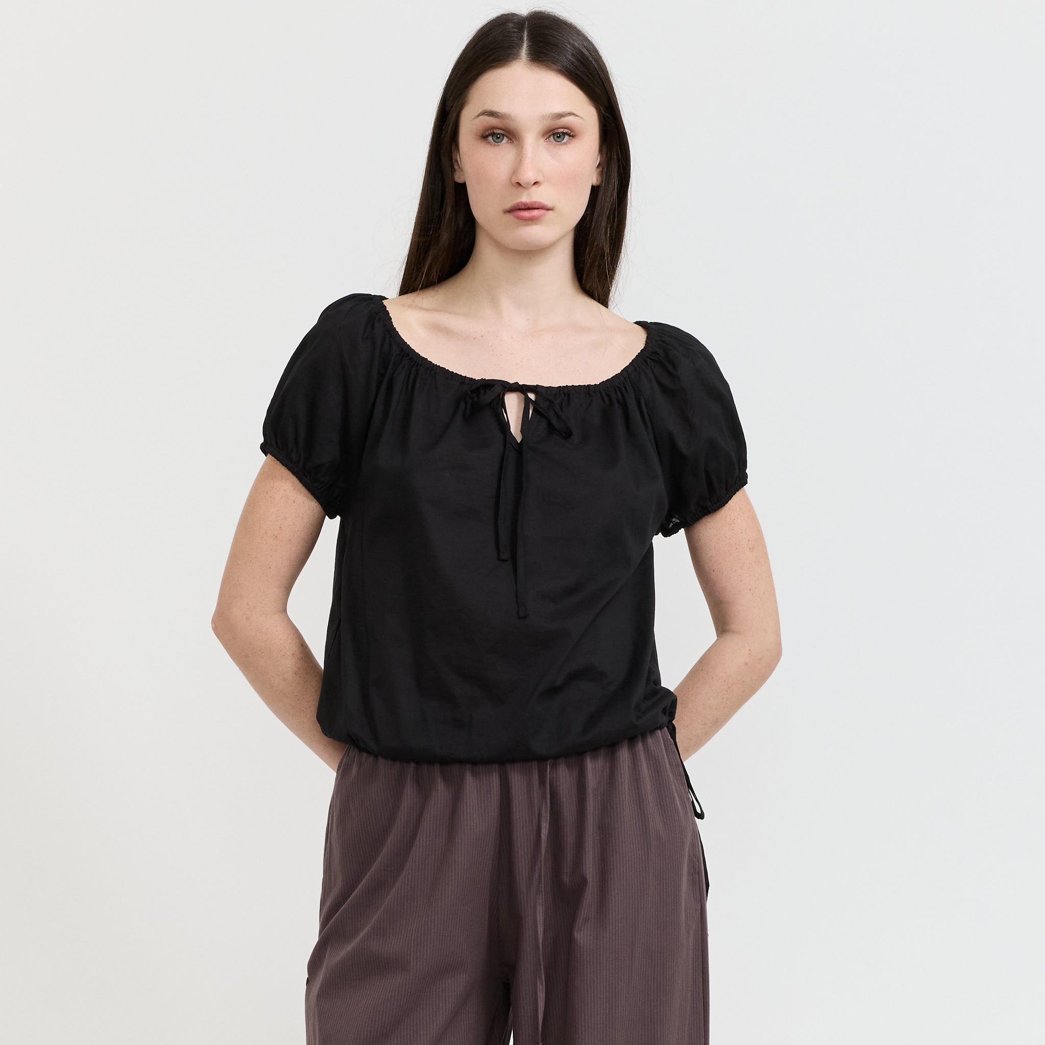 Tie Top Black