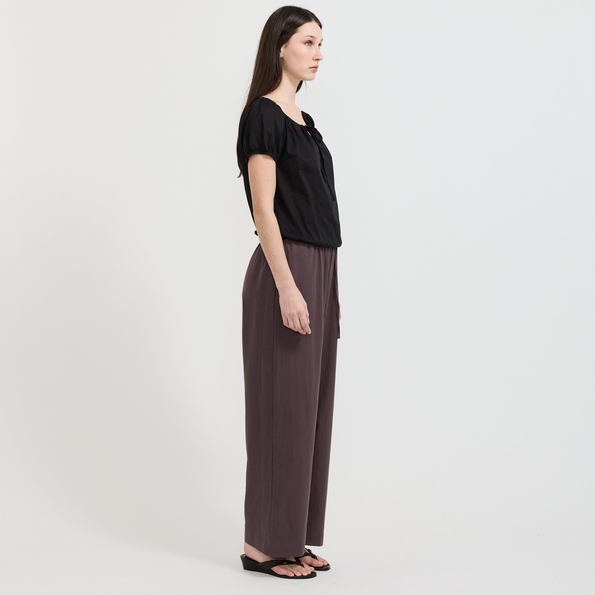 Tie Top Black