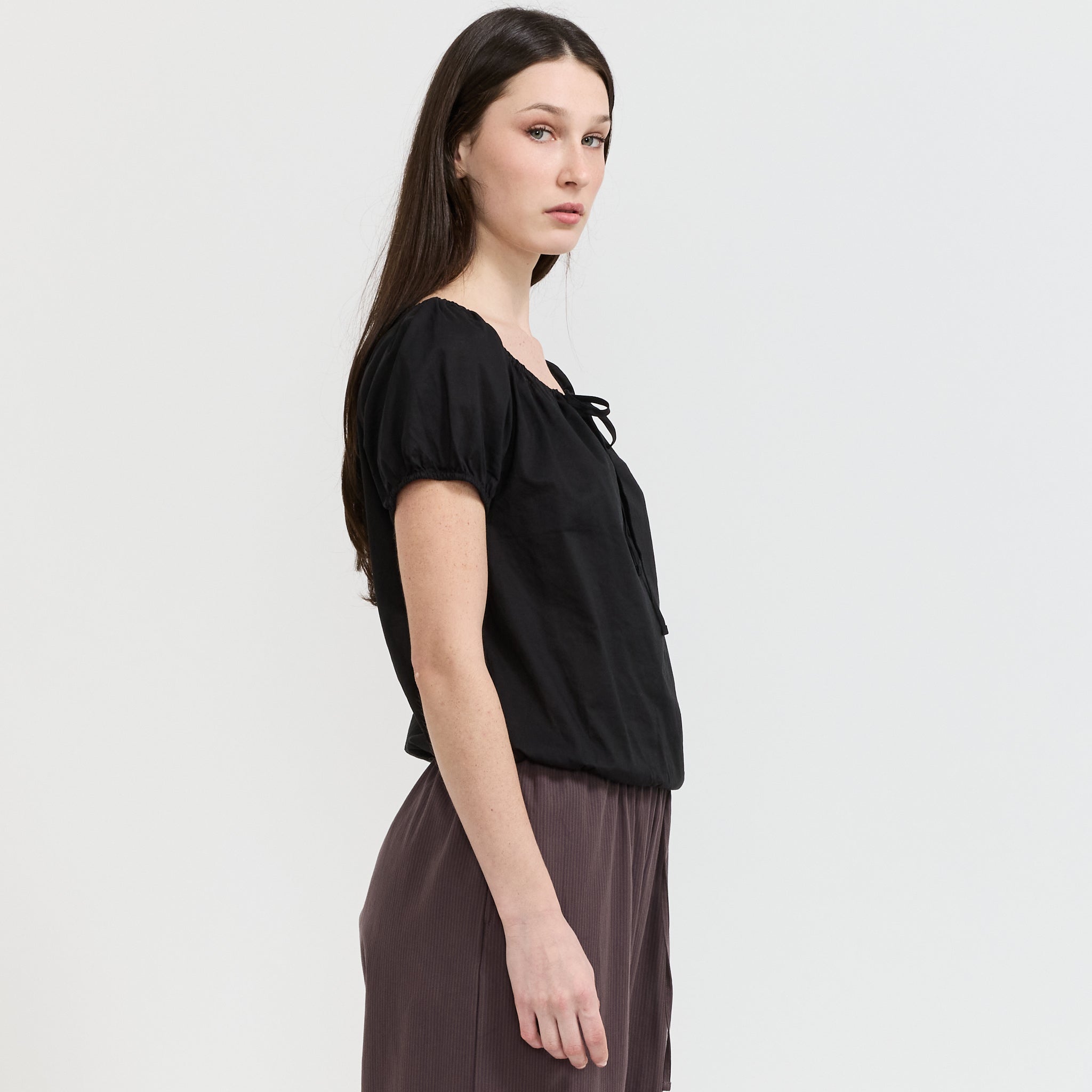 Tie Top Black