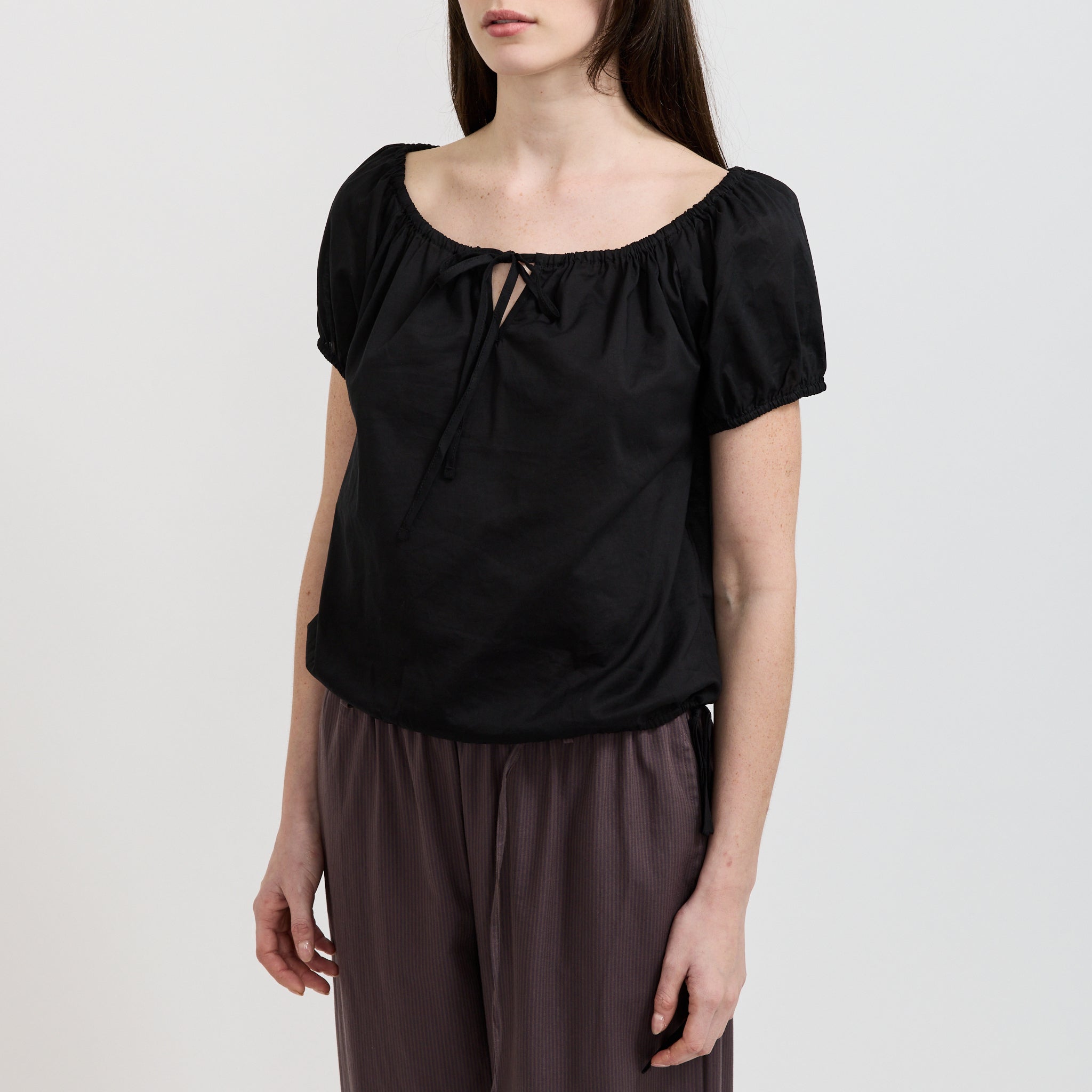 Tie Top Black