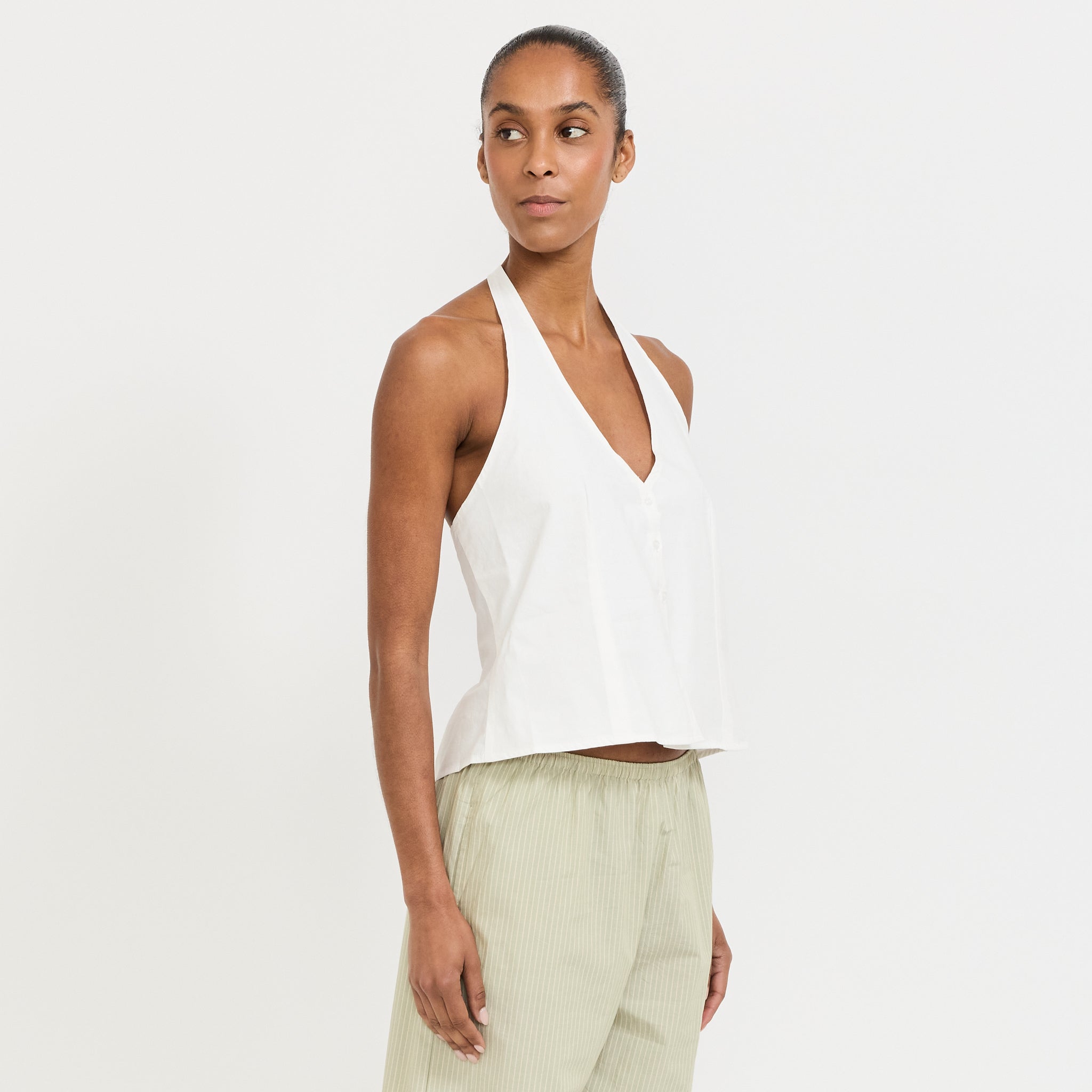 Deiji Studios | Waist Halter White | Maplestore