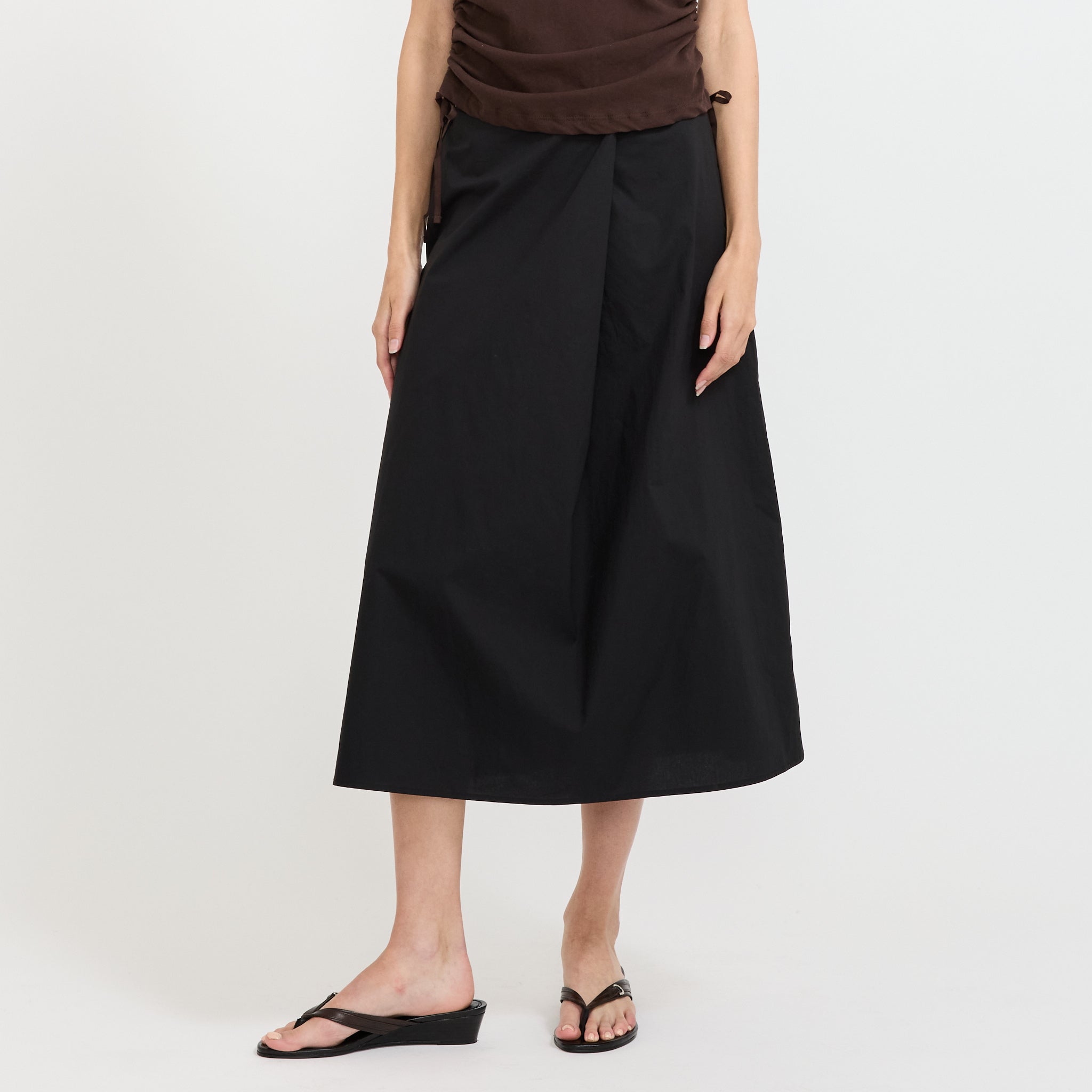 Wrap Skirt Black