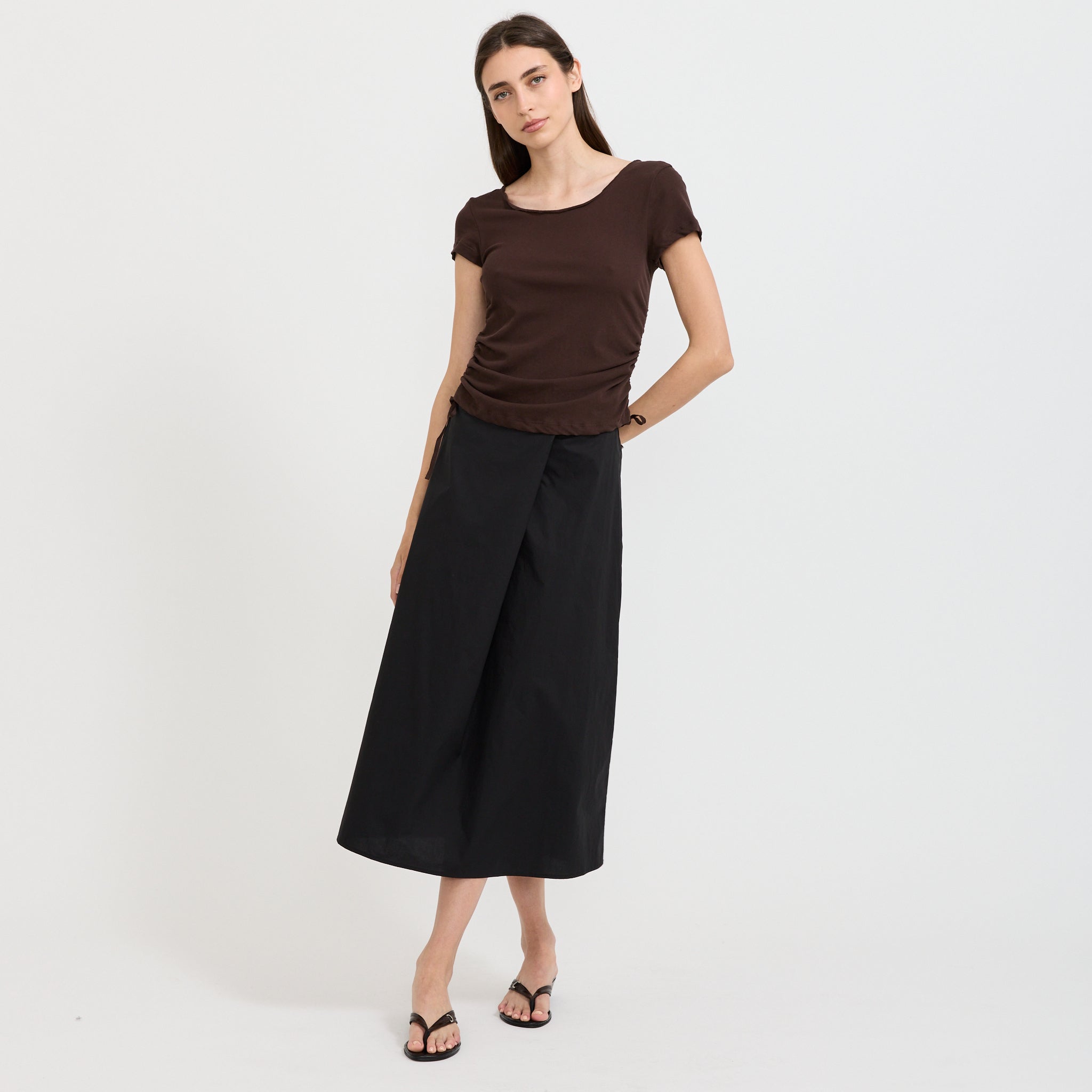 Wrap Skirt Black
