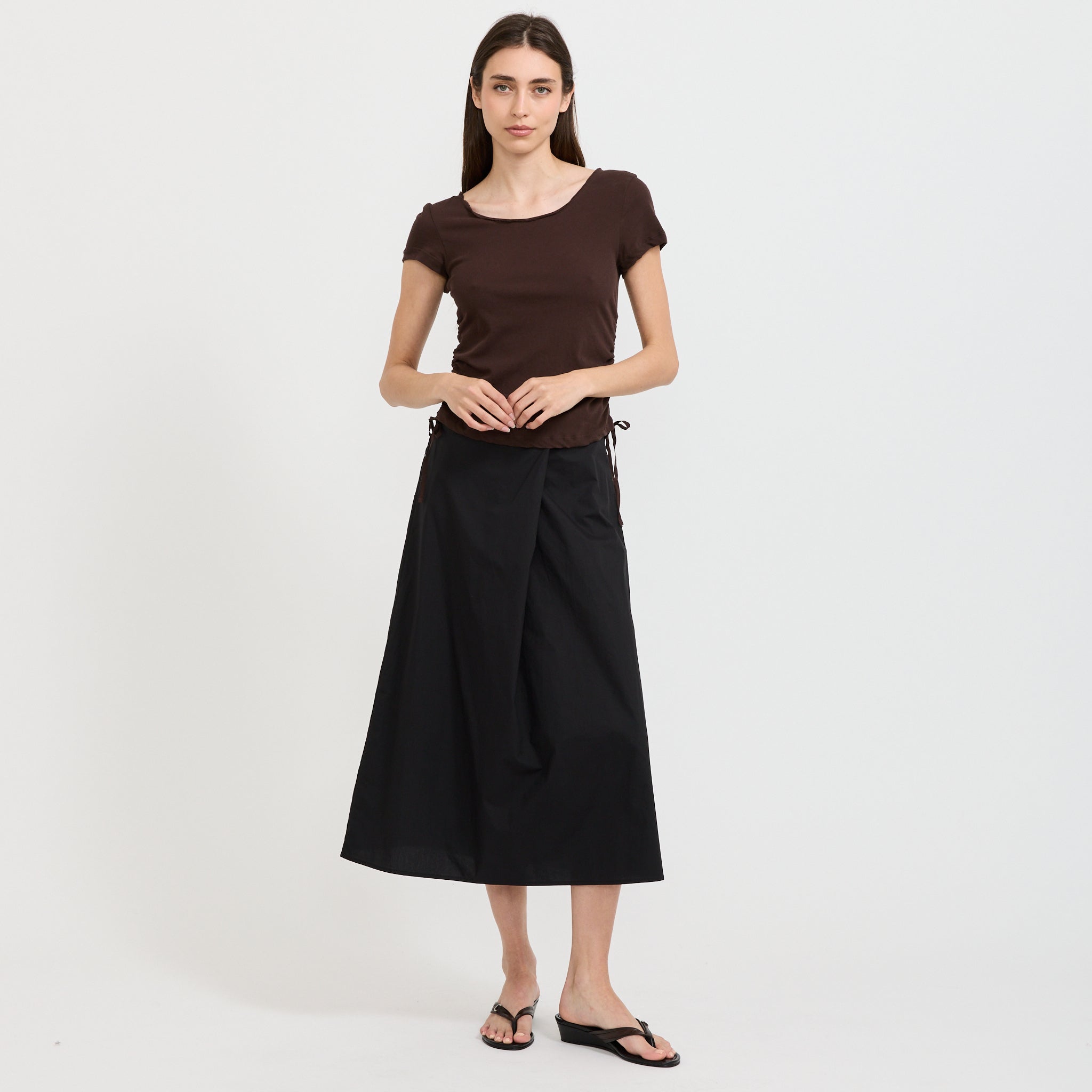 Wrap Skirt Black
