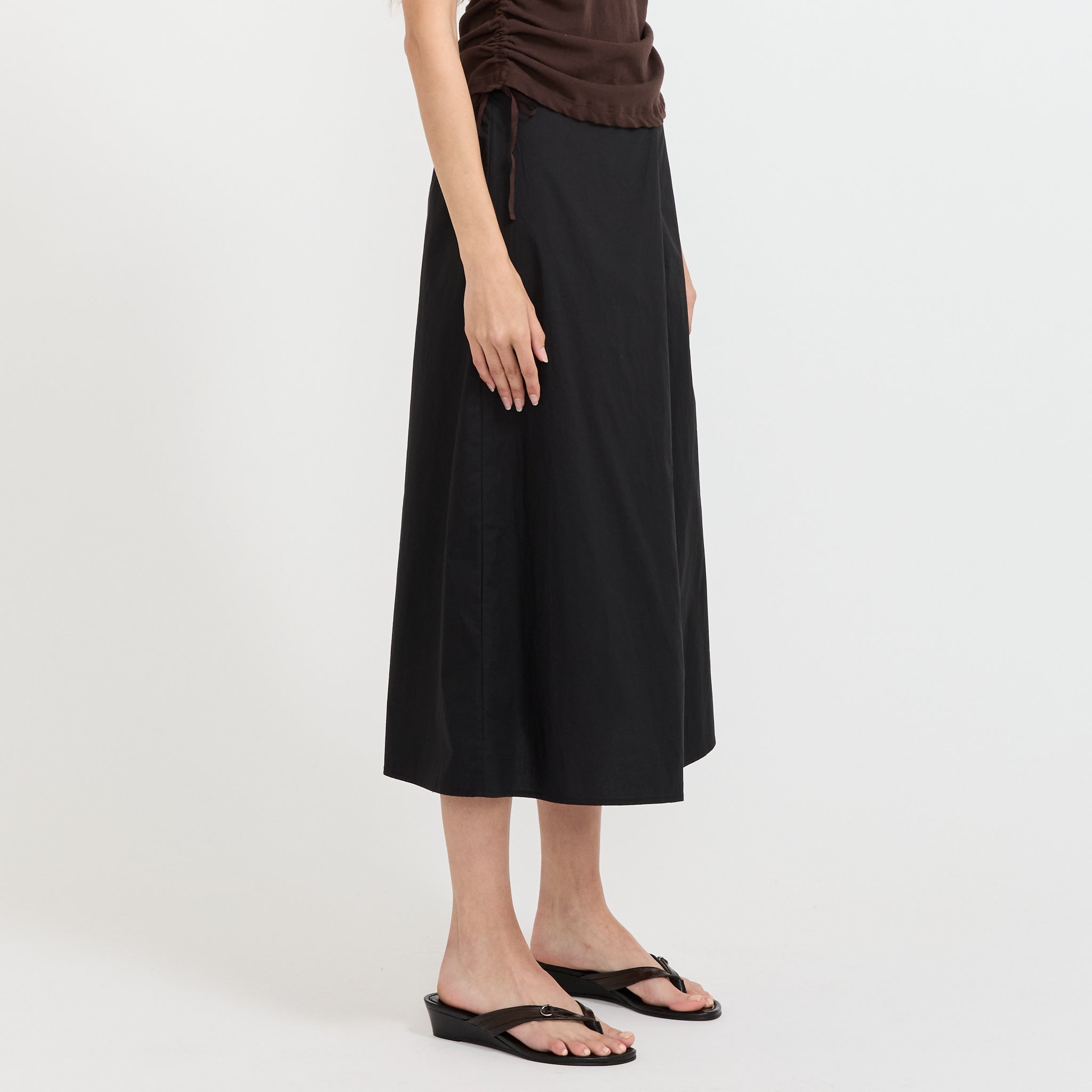 Wrap Skirt Black