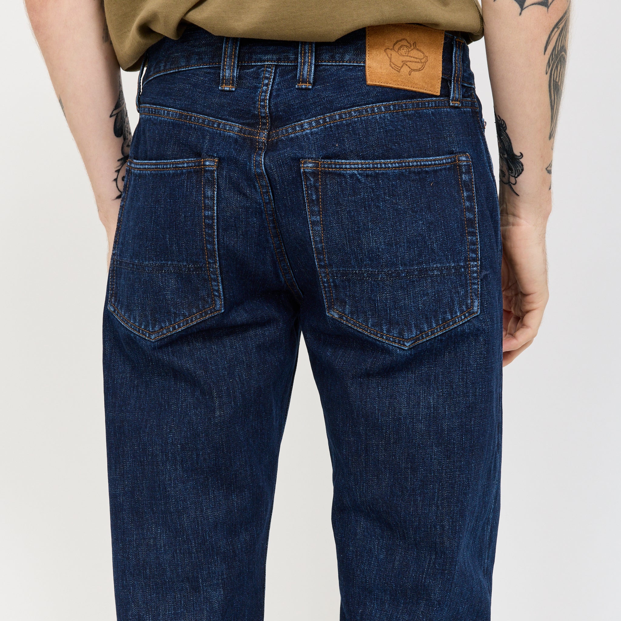 5-Pocket Japanese Selvedge Denim Jean Stone