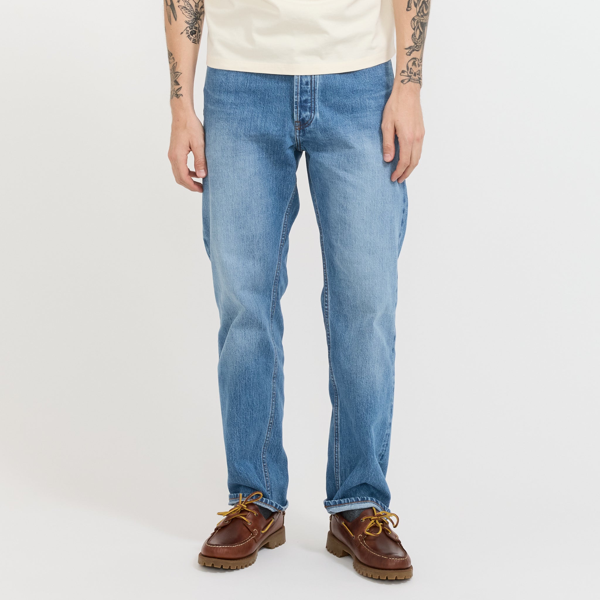 Selvedge Painter Pant Custom Fade