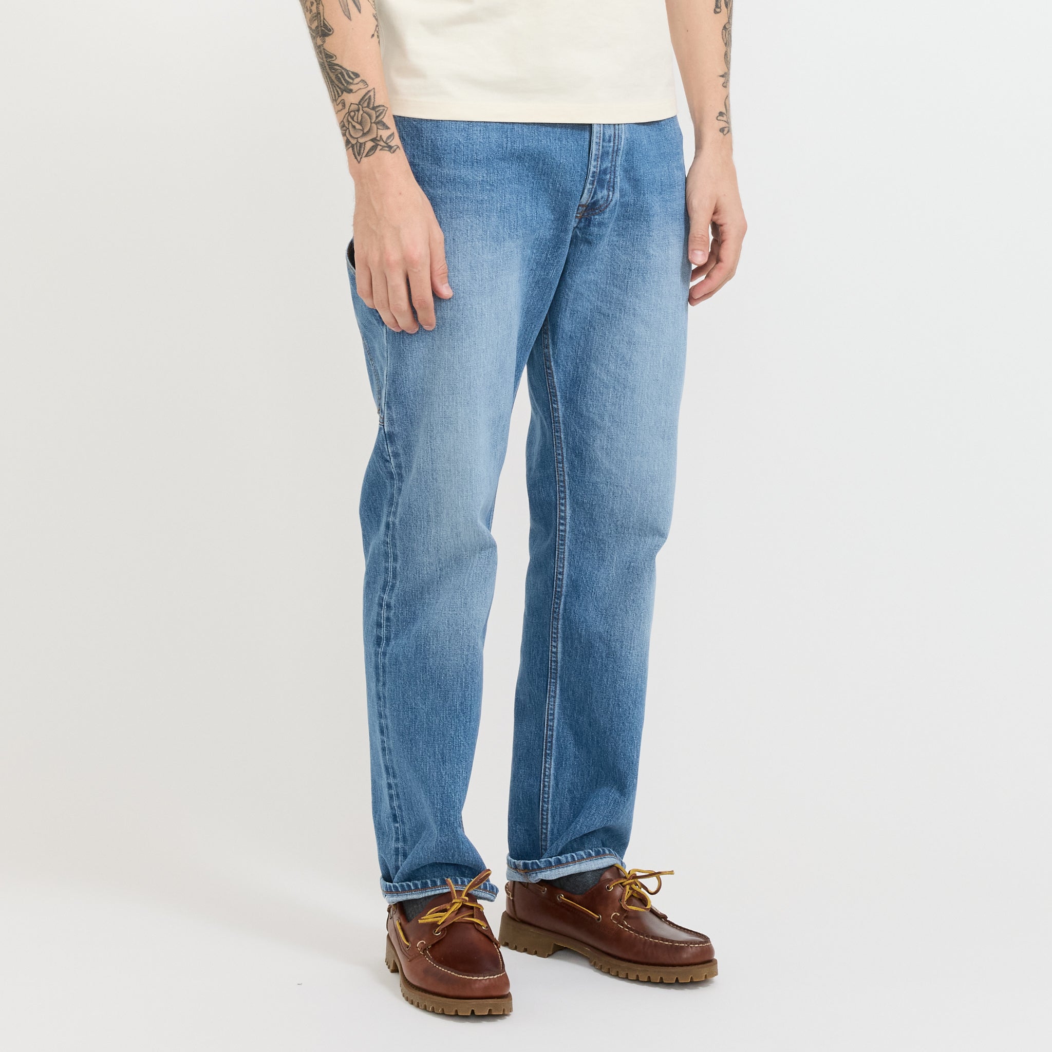 Selvedge Painter Pant Custom Fade