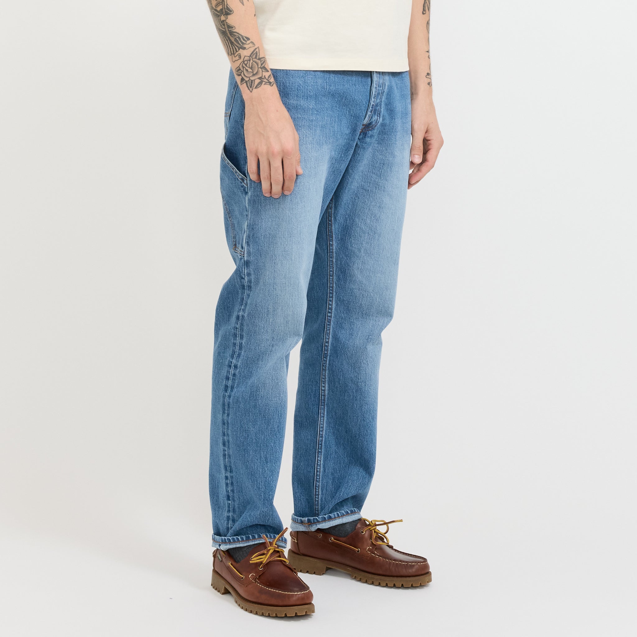 Selvedge Painter Pant Custom Fade