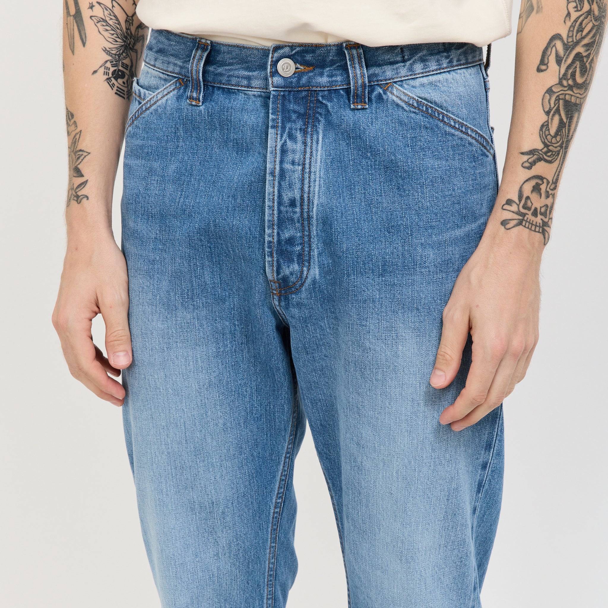 Selvedge Painter Pant Custom Fade