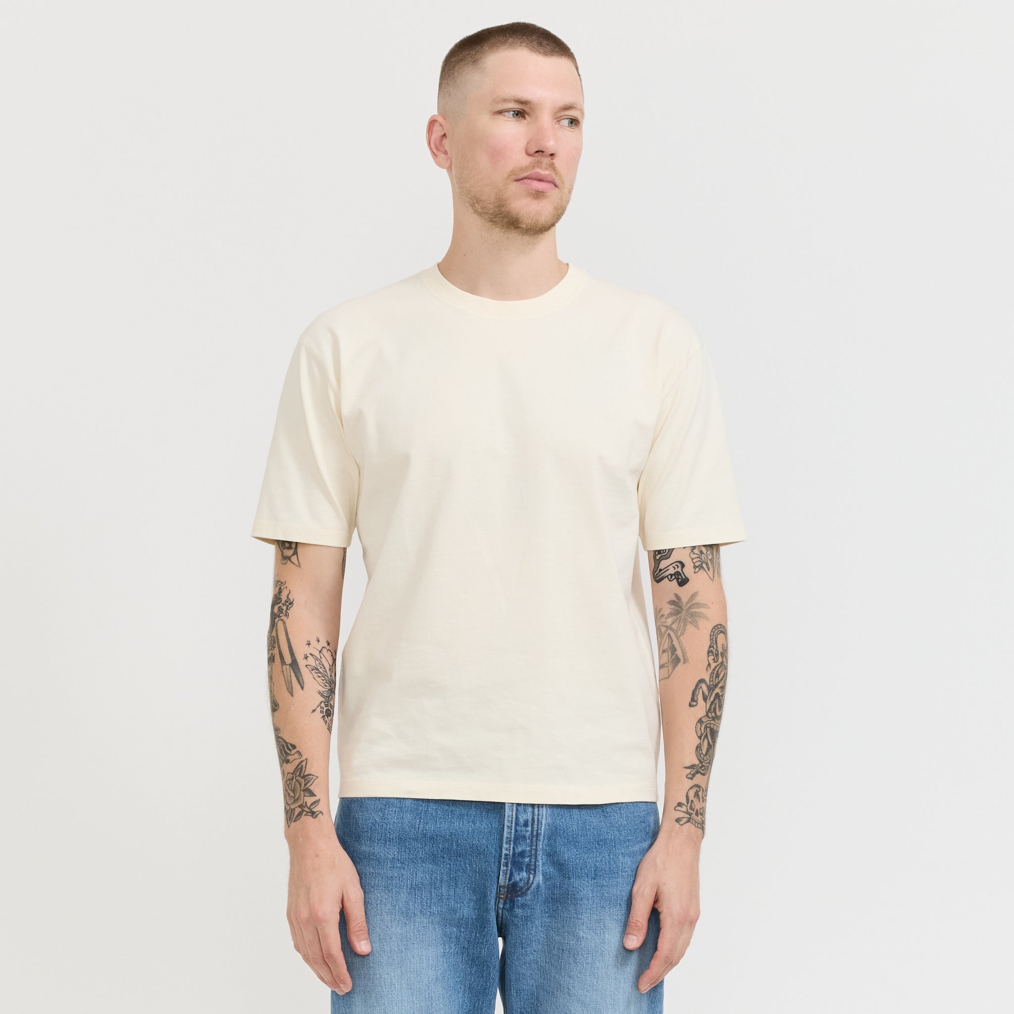 Short Sleeve Hiking T-Shirt Antique White