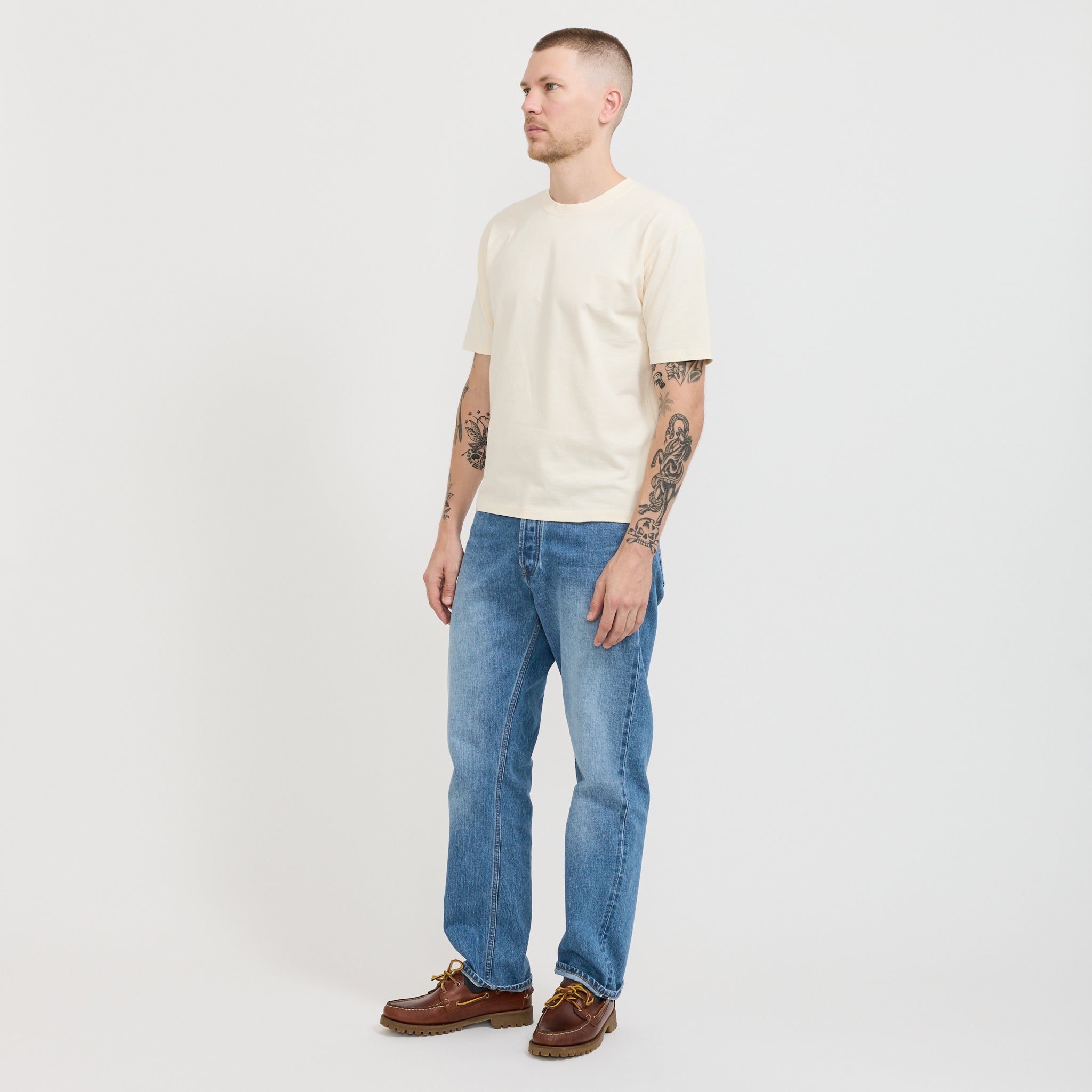 Short Sleeve Hiking T-Shirt Antique White