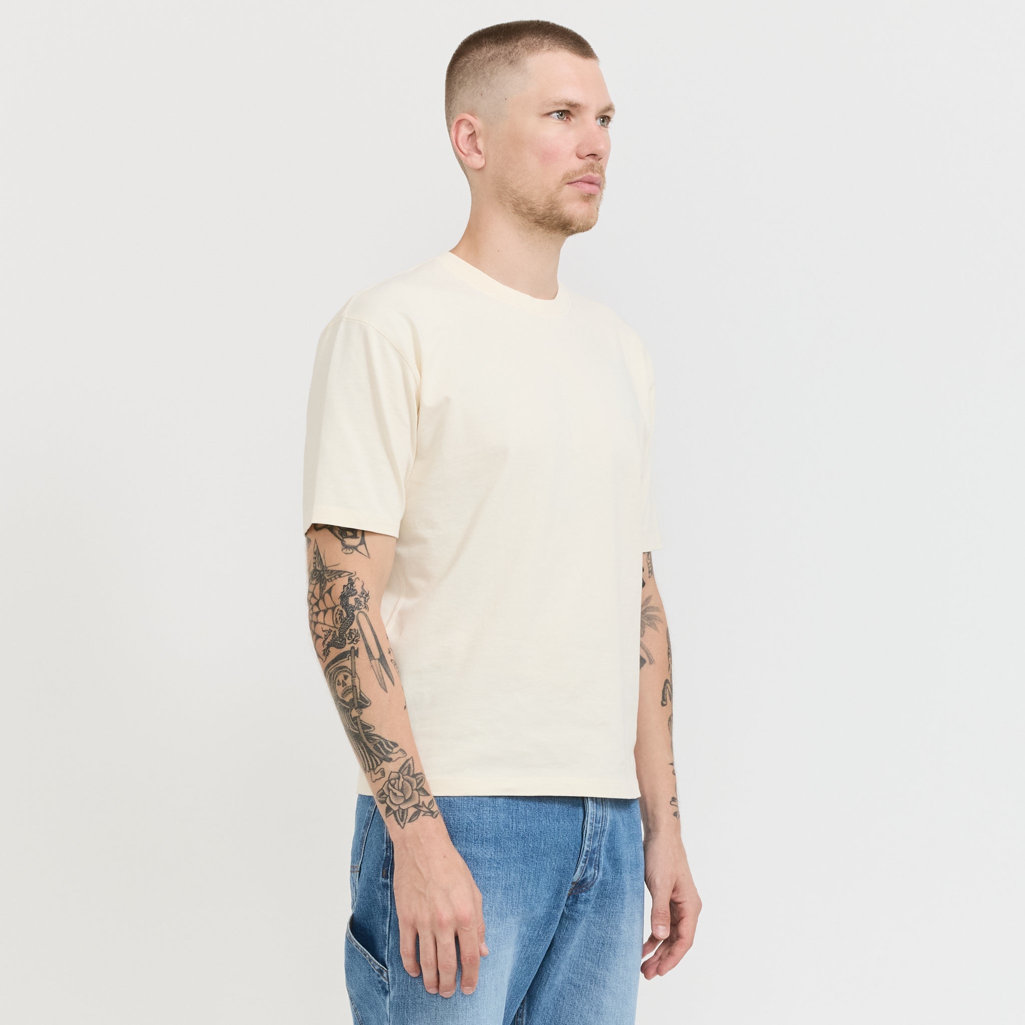 Short Sleeve Hiking T-Shirt Antique White