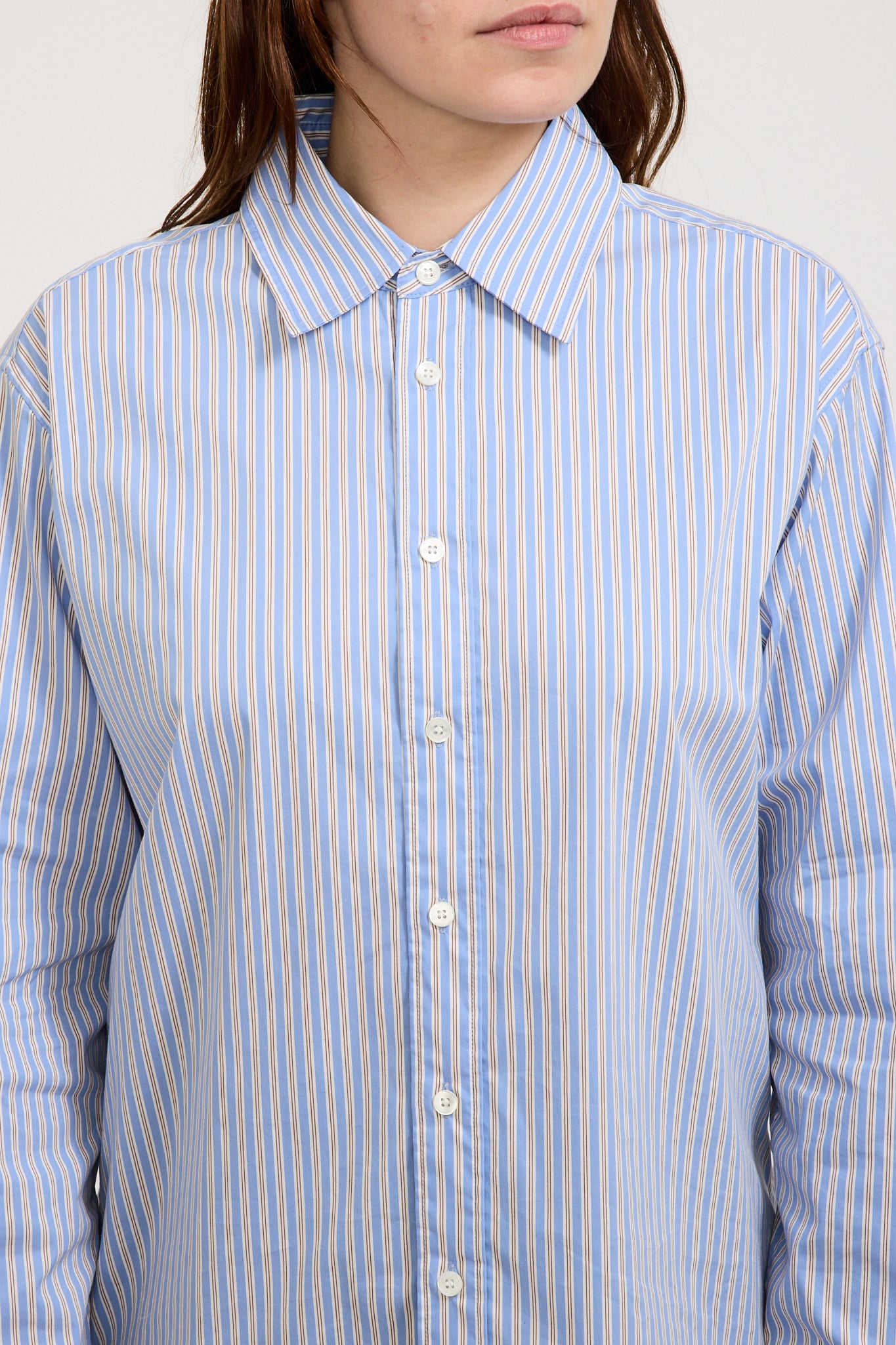 Dunst | Unisex Informal Shirt Blue Stripe | Maplestore