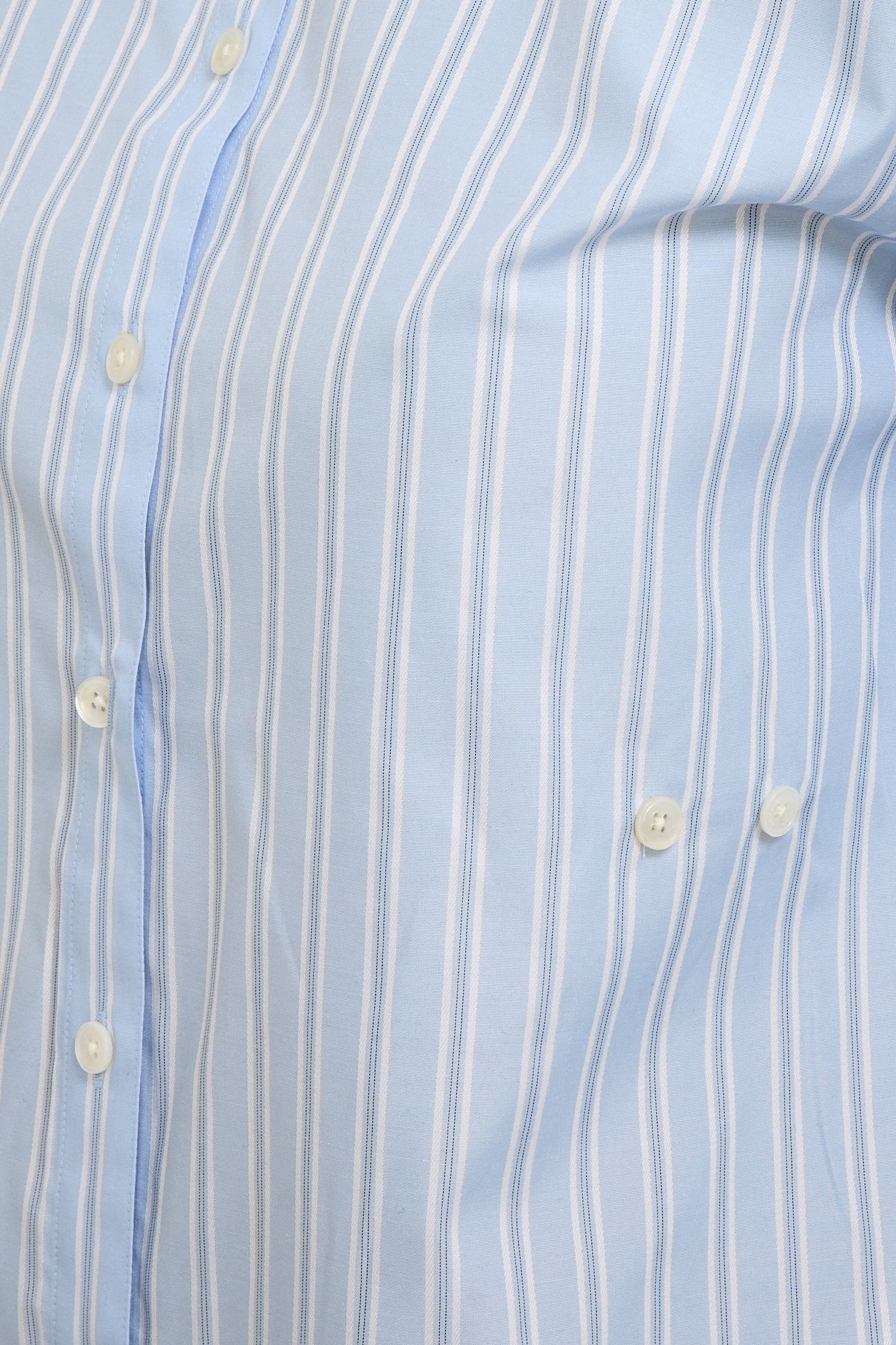 2-way Essential Slim Shirt Blue Stripe