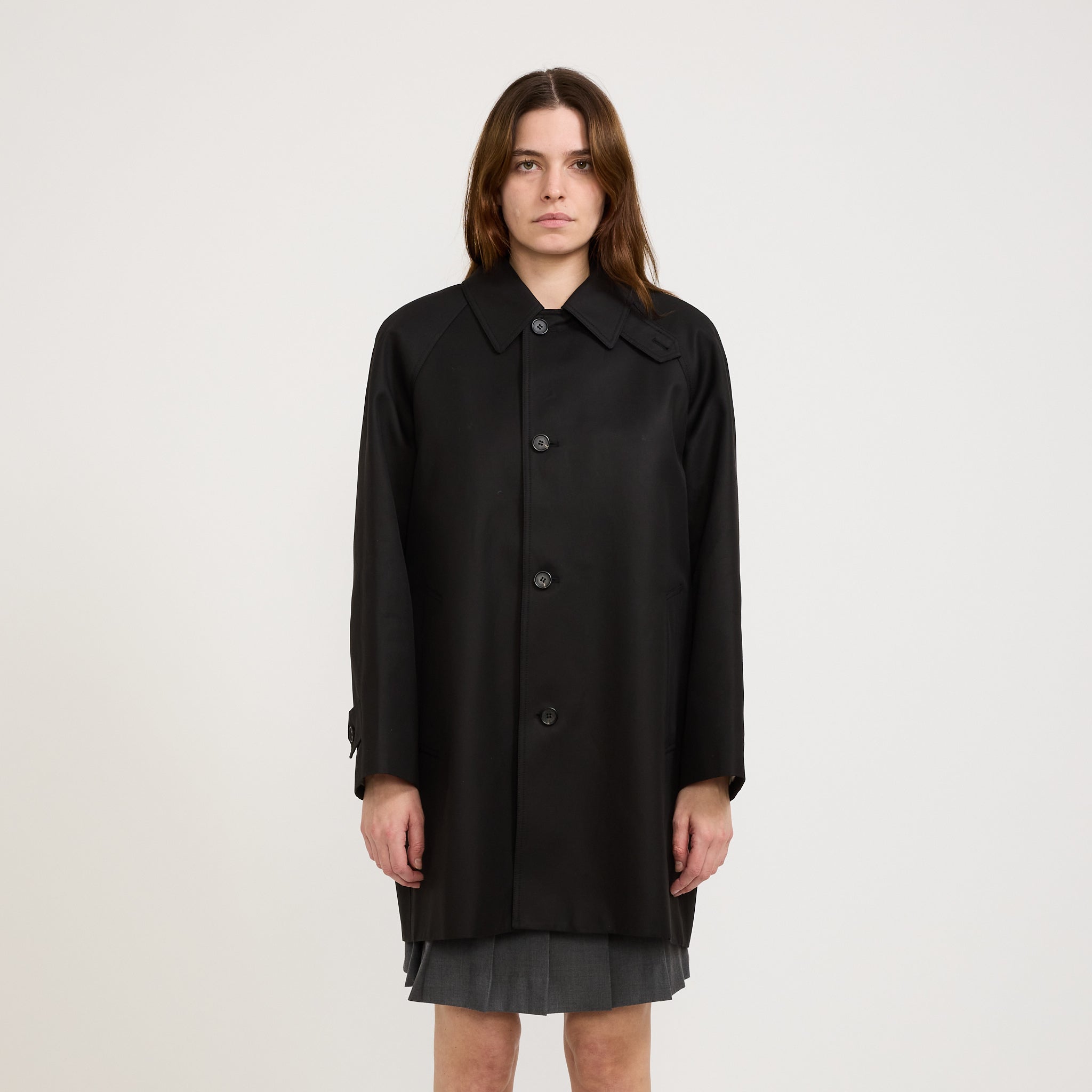 ジャケット・アウター DUNST UNISEX BELTED WOOL MAC COAT BLACK MUSINSA | DUNST FOR WOMEN UNISEX BELTED CASHMERE MAC