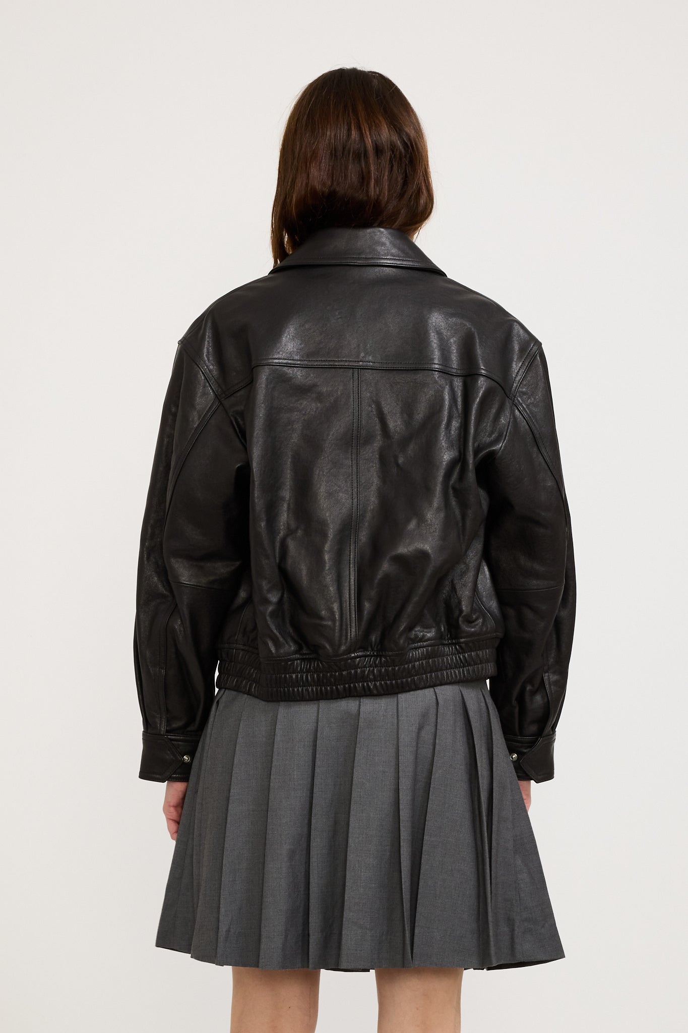 Dunst | Unisex Lambskin Blouson Black | Maplestore